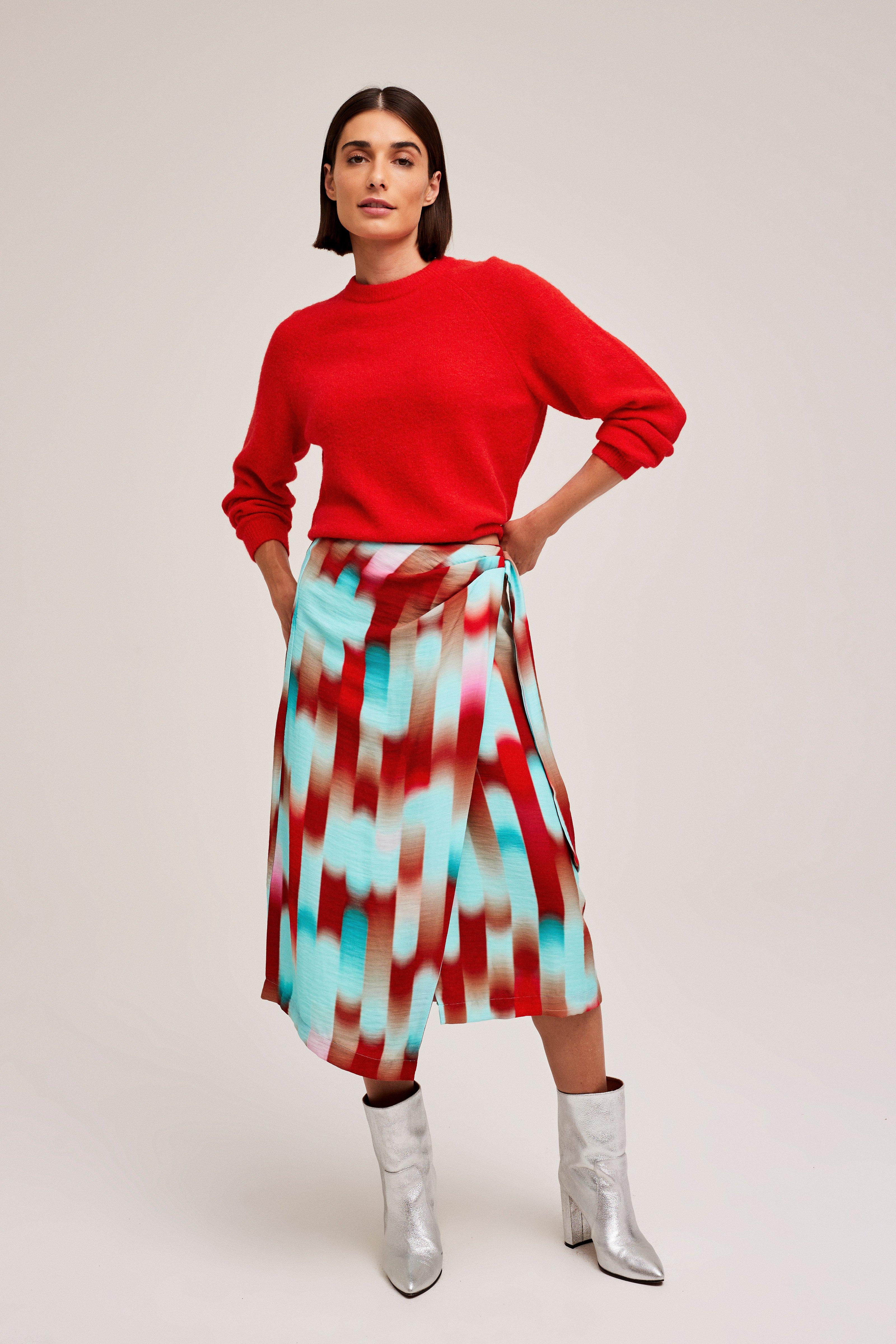 CKS Dames - PRELUDE - pullover - rouge vif
