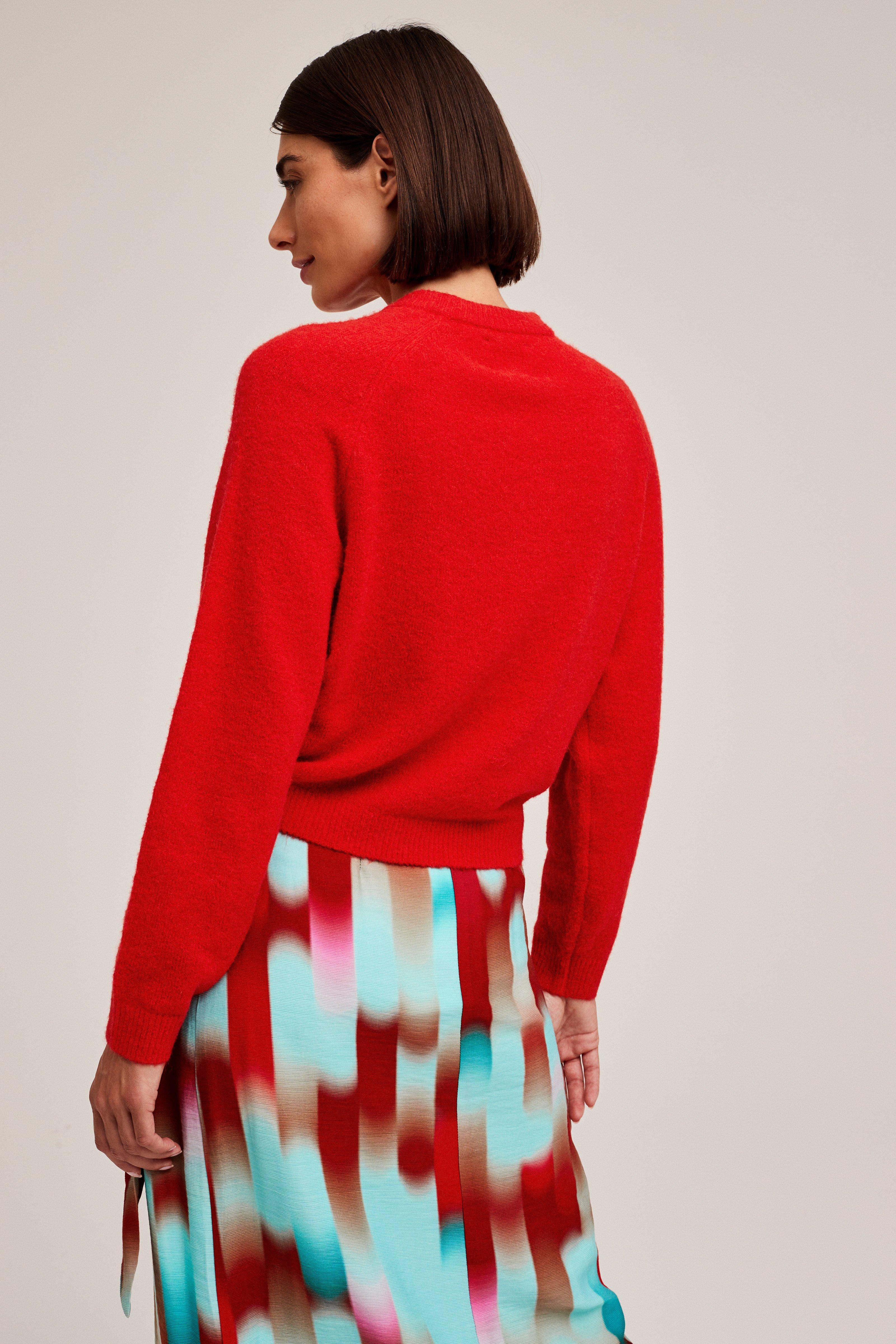 CKS Dames - PRELUDE - pullover - rouge vif