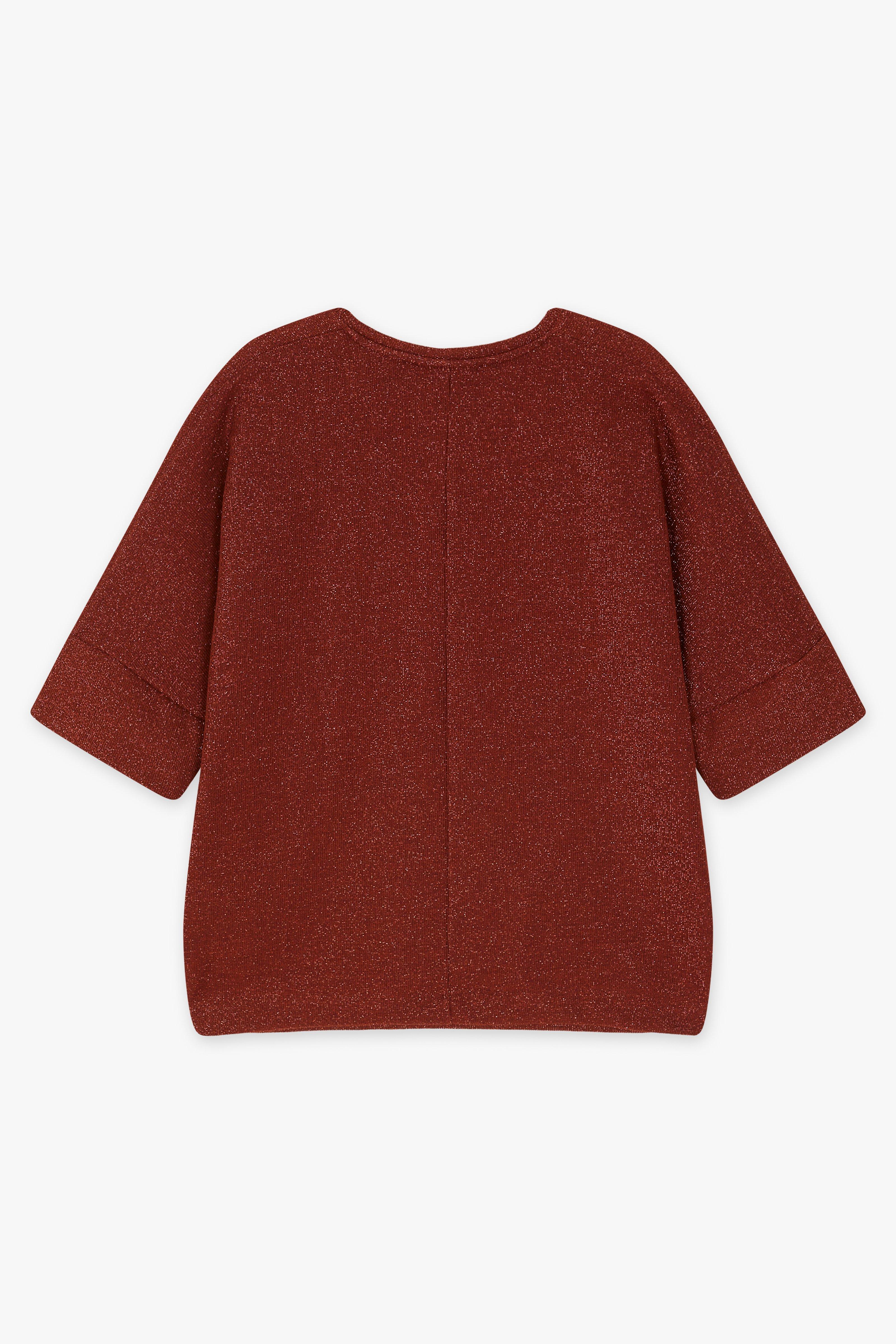 CKS Dames - ELDODEEP - t-shirt à manches courtes - brun