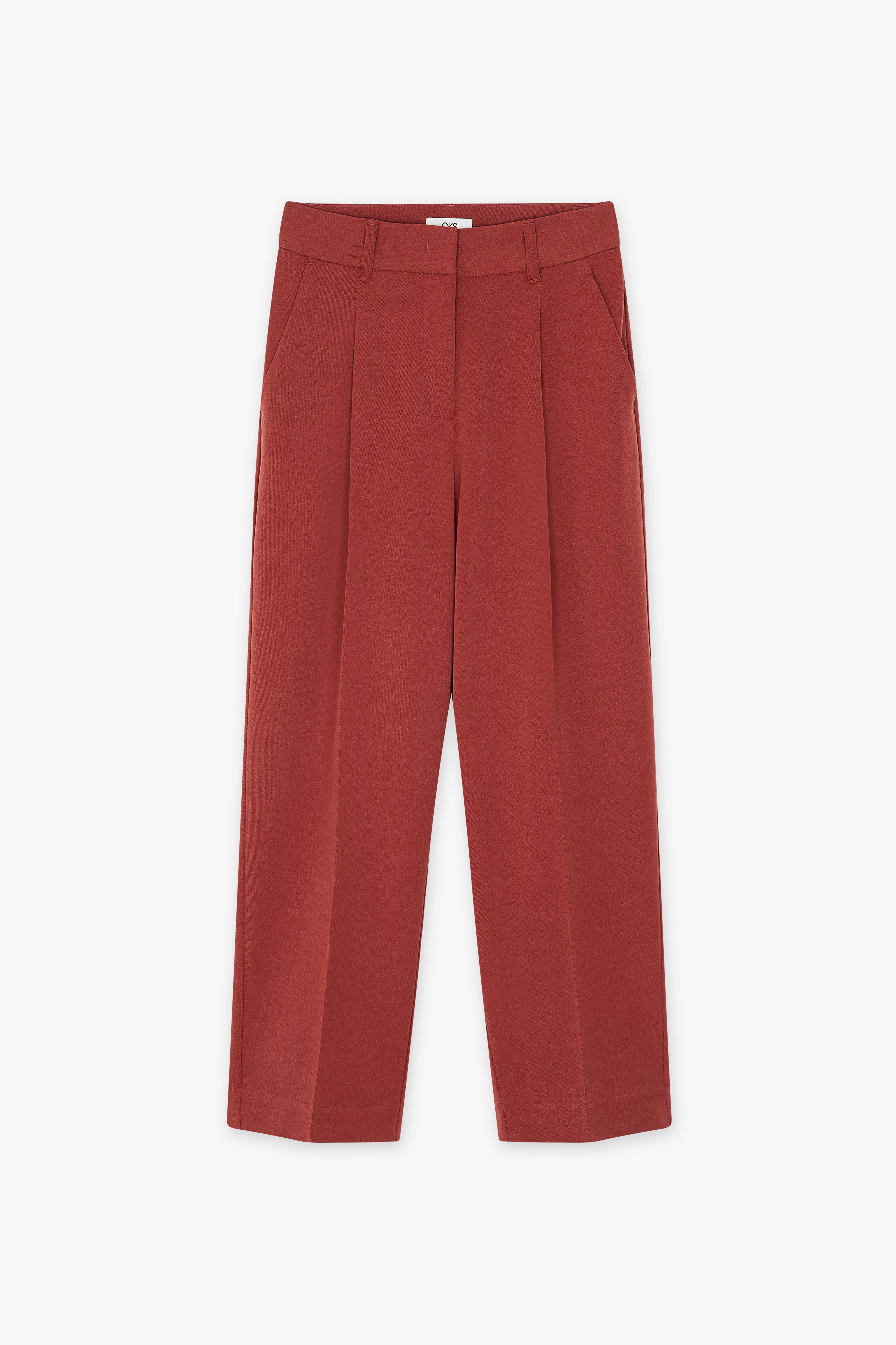 CKS Dames - LAHTI - ankle trousers - brown