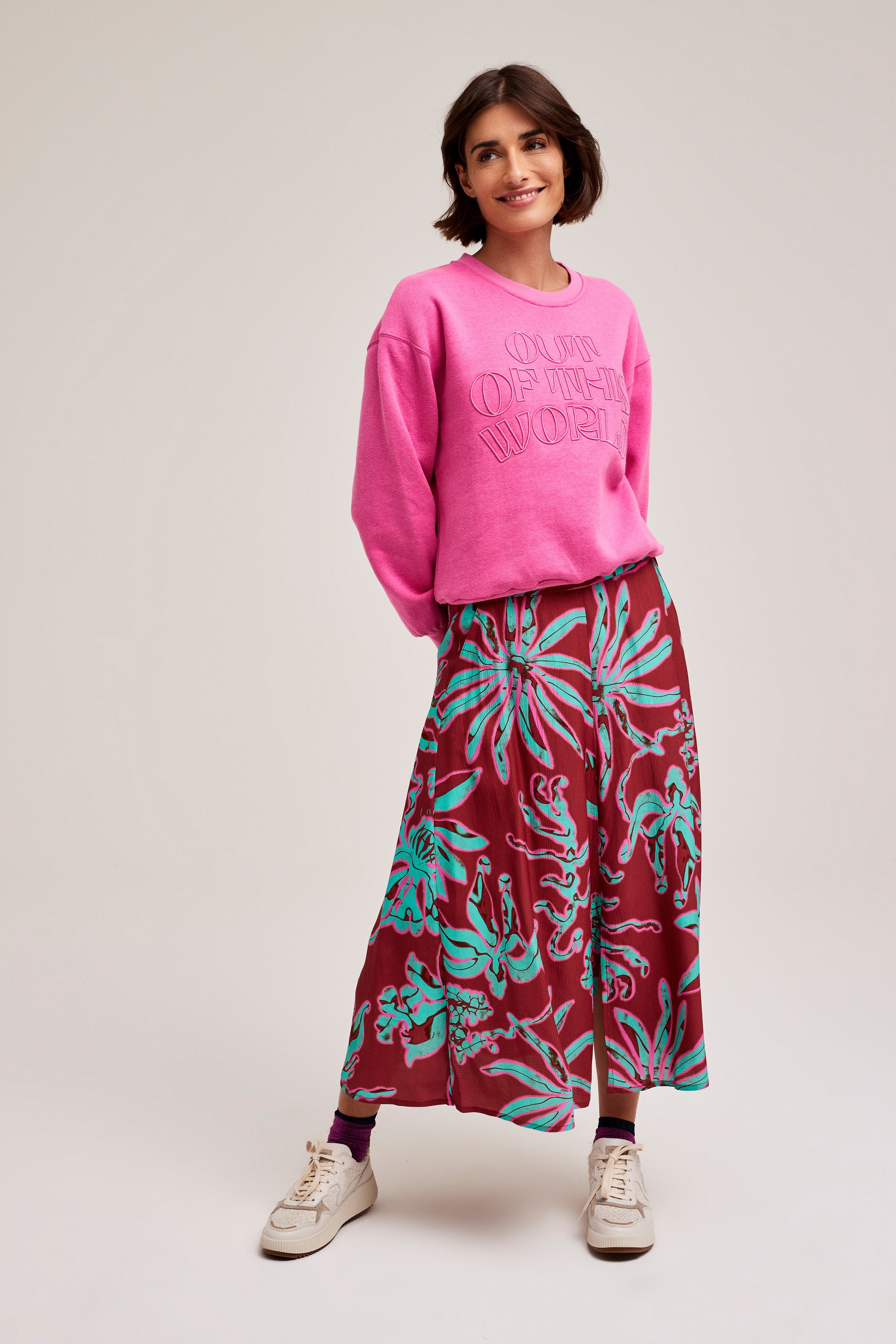CKS Dames - SAWINA - midi skirt - multicolor