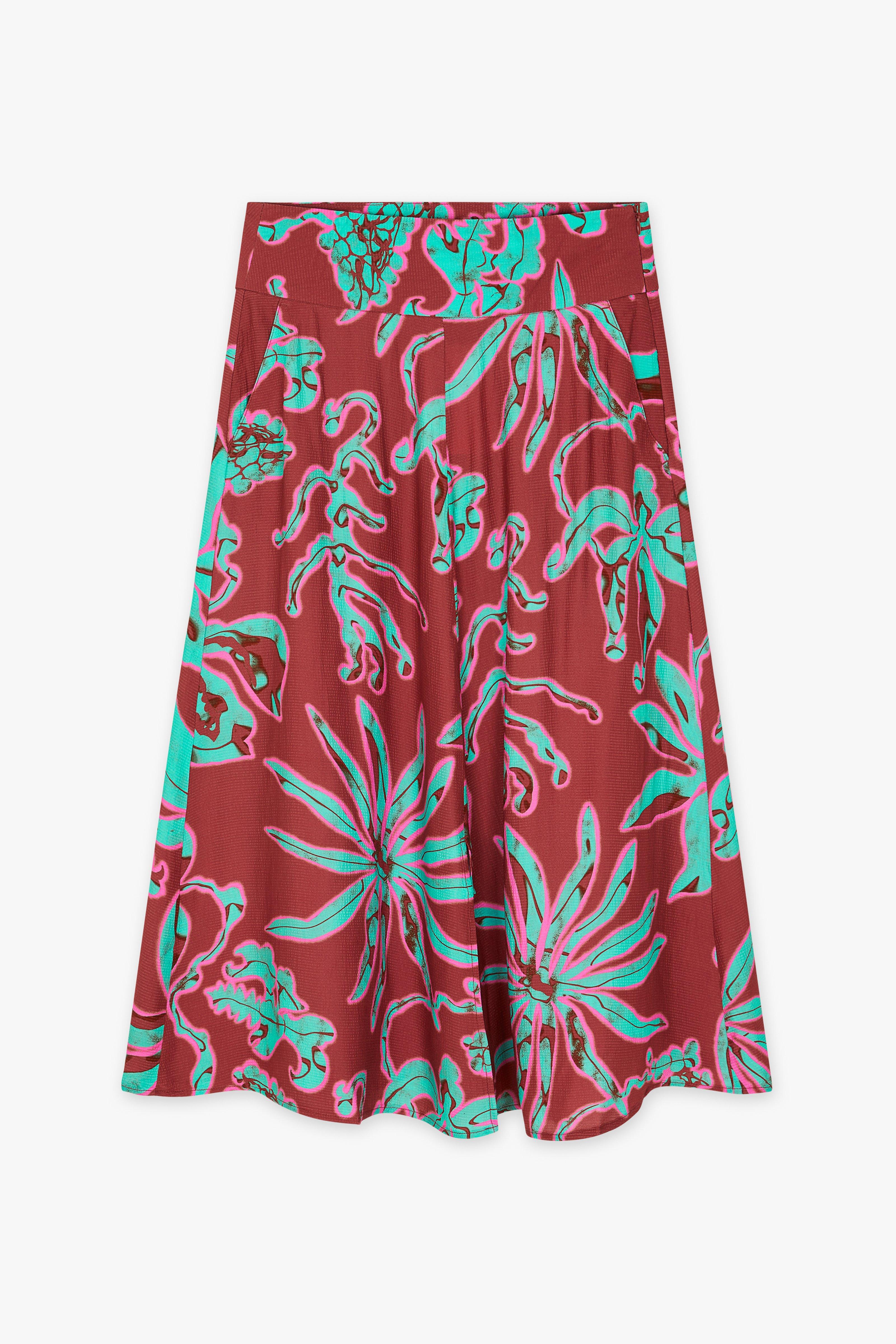 CKS Dames - SAWINA - midi skirt - multicolor