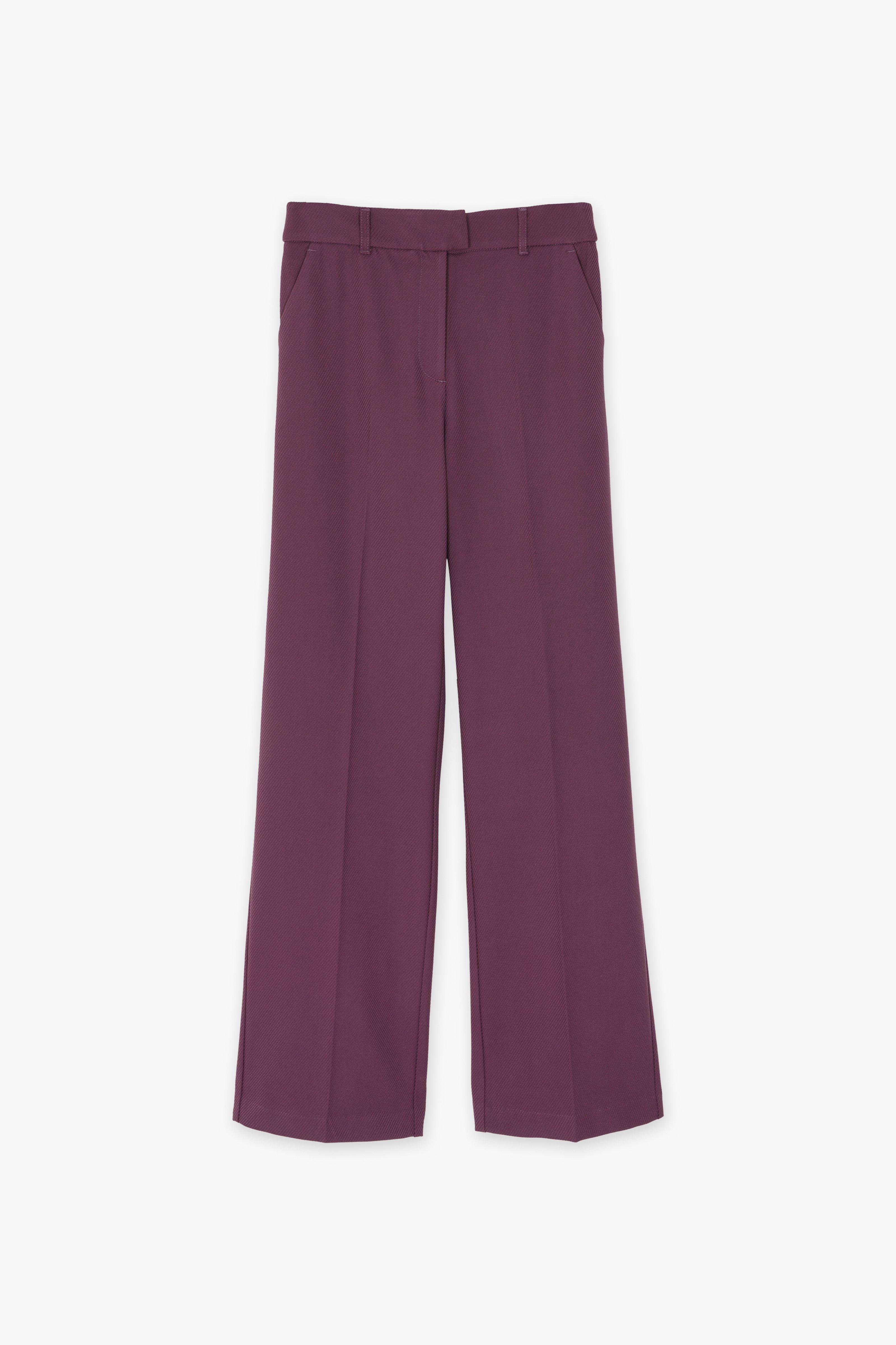 CKS Dames - TARANTOS - long trouser - dark red