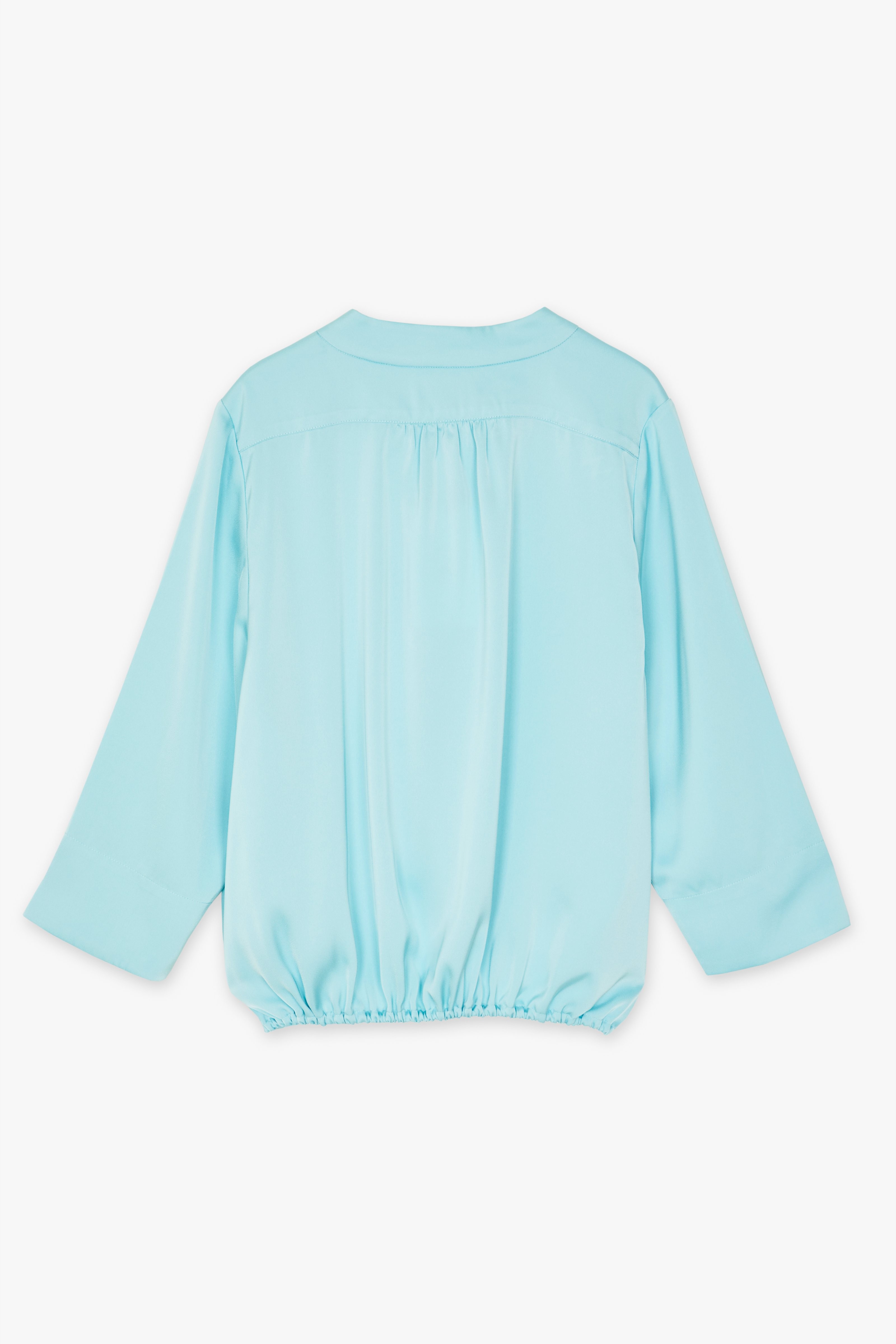CKS Dames - LAREDO - blouse short sleeves - light blue