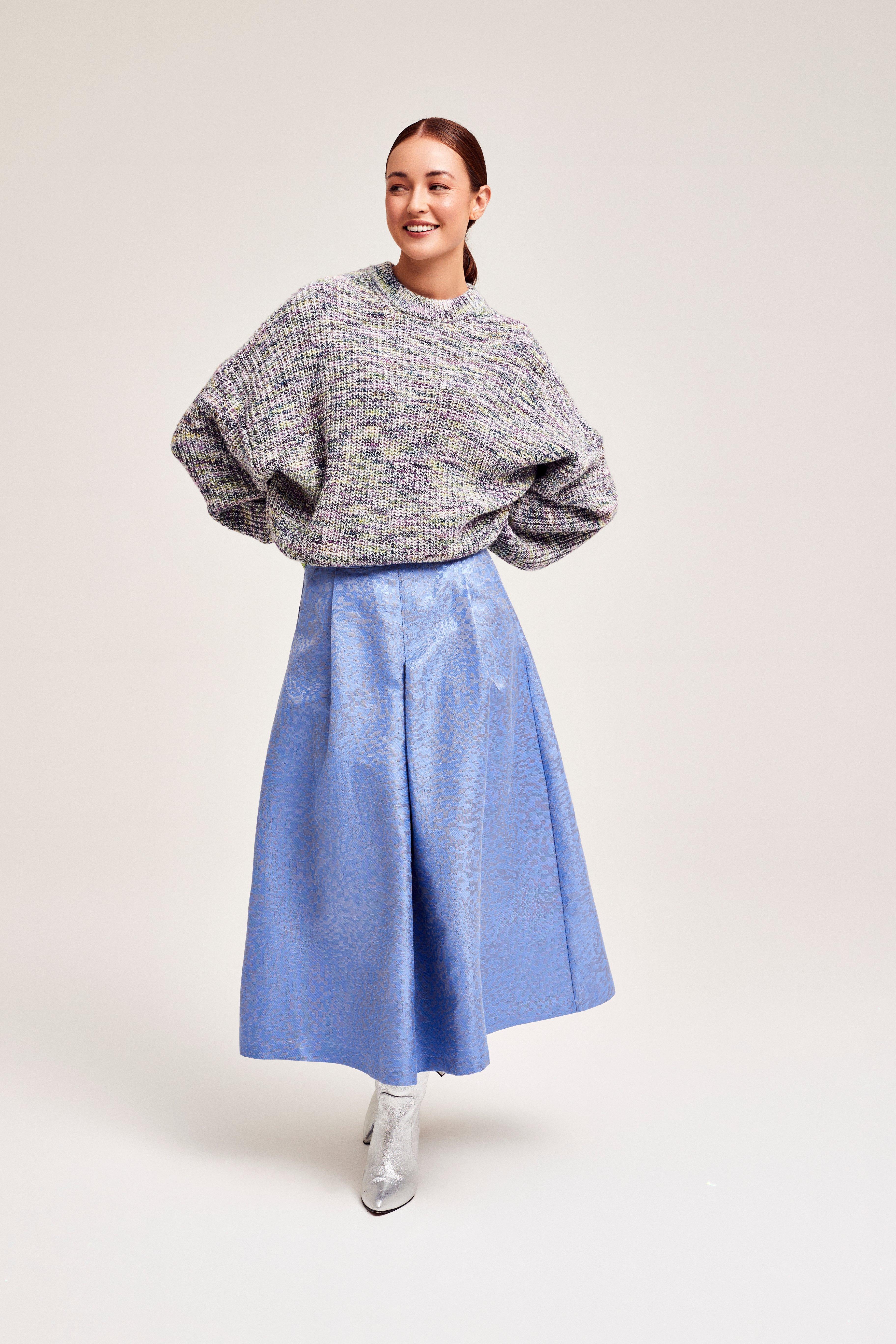 CKS Dames - SKAMILLA - midi skirt - lila