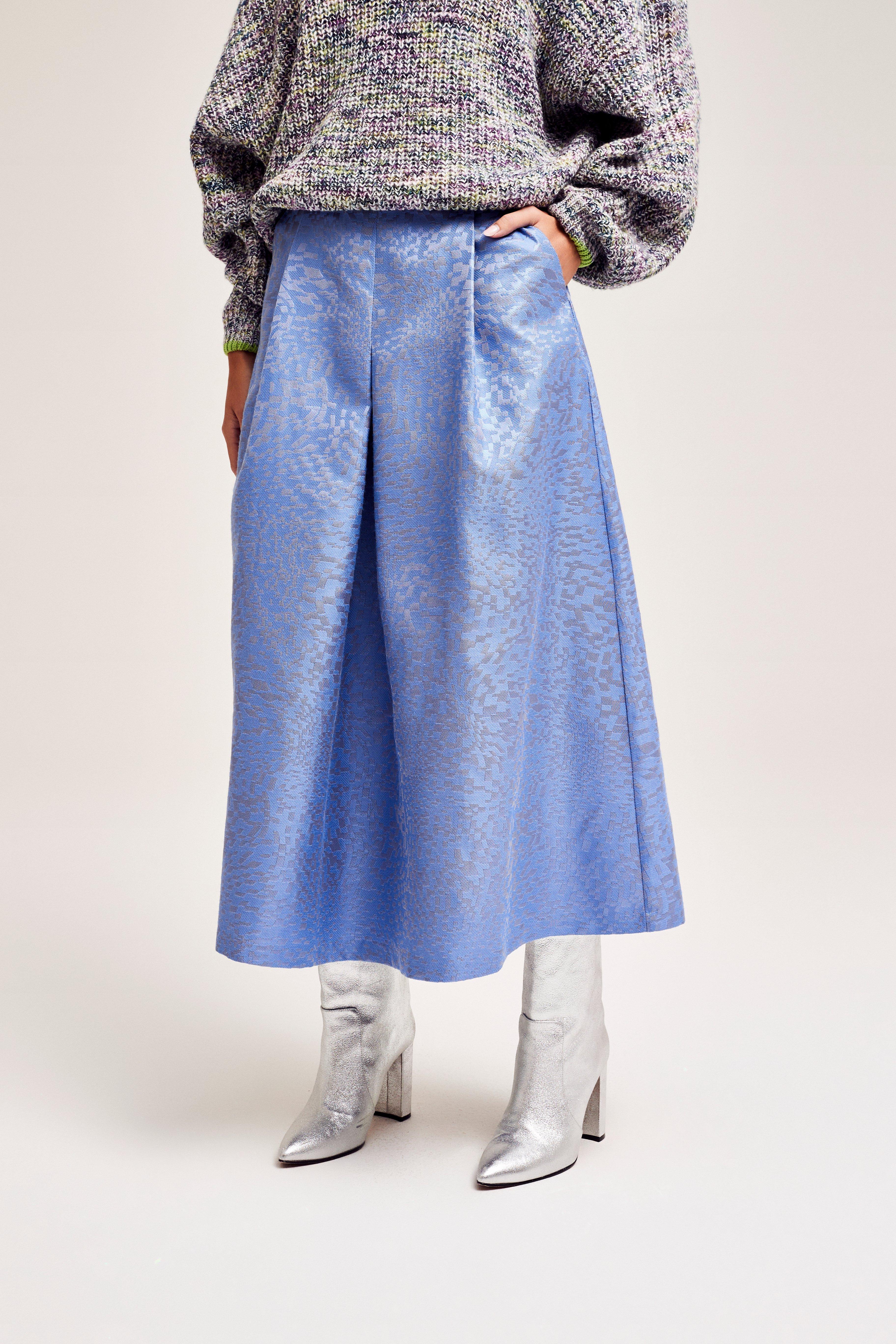 CKS Dames - SKAMILLA - midi skirt - lila