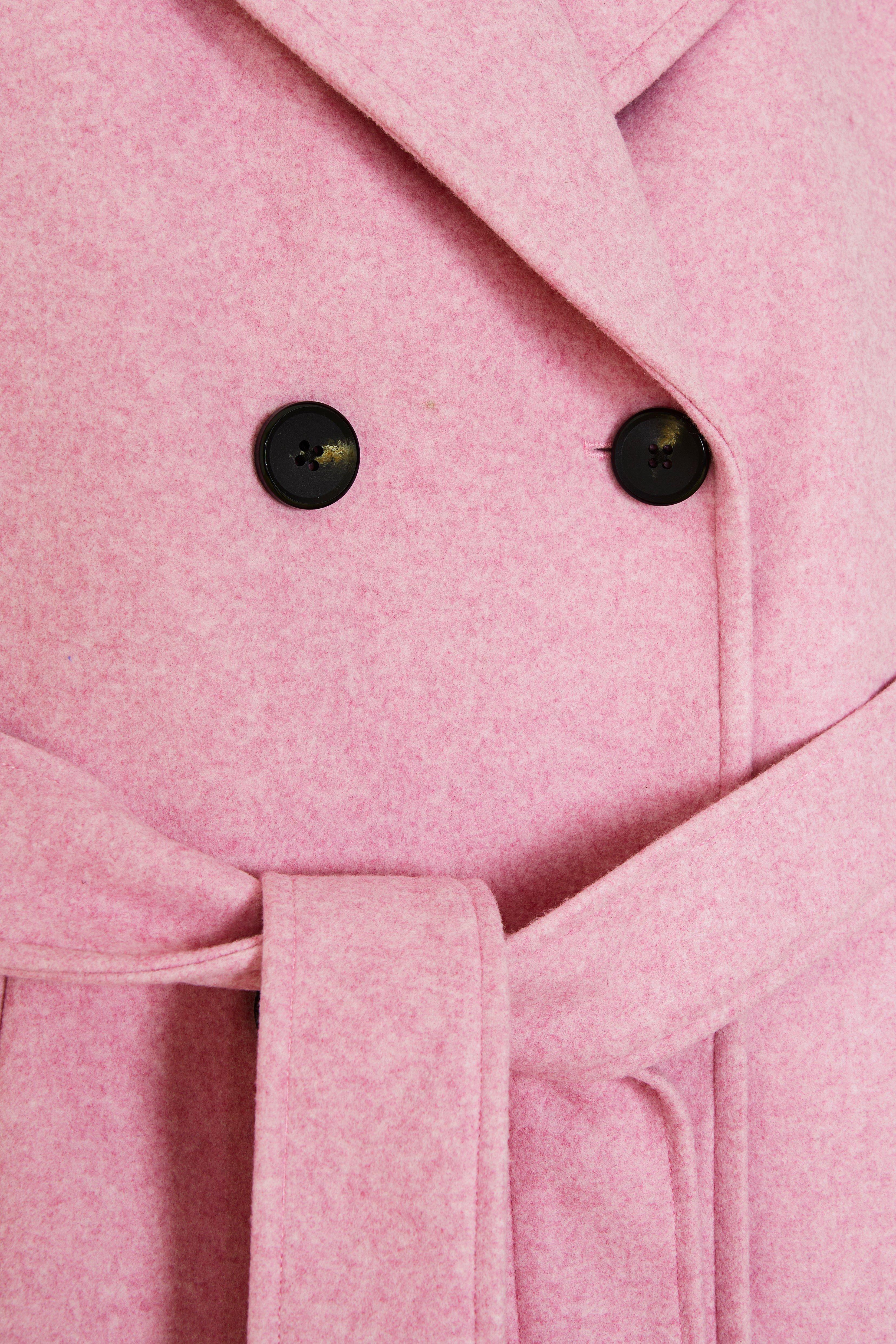 CKS Dames - COMFY - long coat - light pink