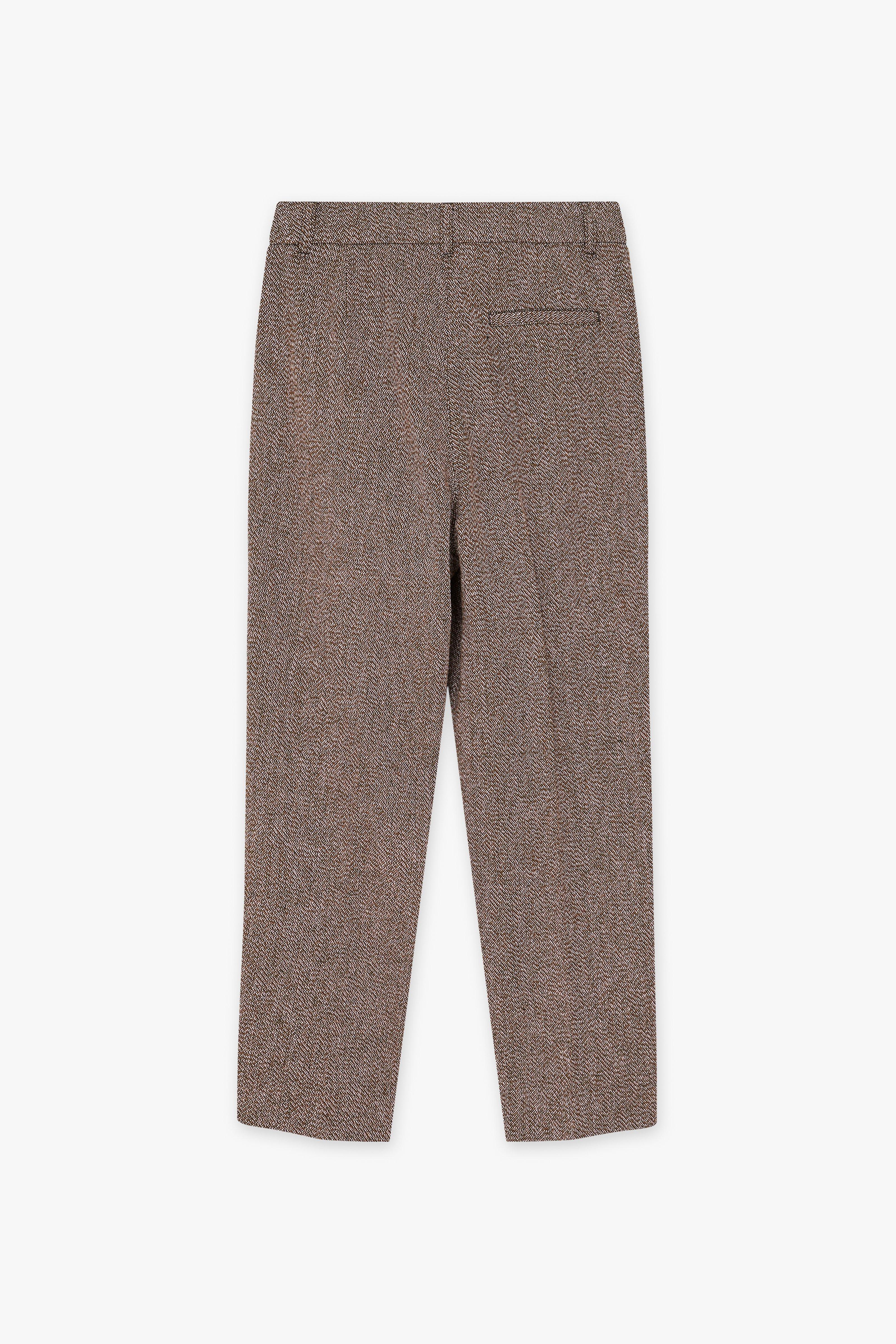 CKS Dames - LAHTI - pantalon à la cheville - brun clair