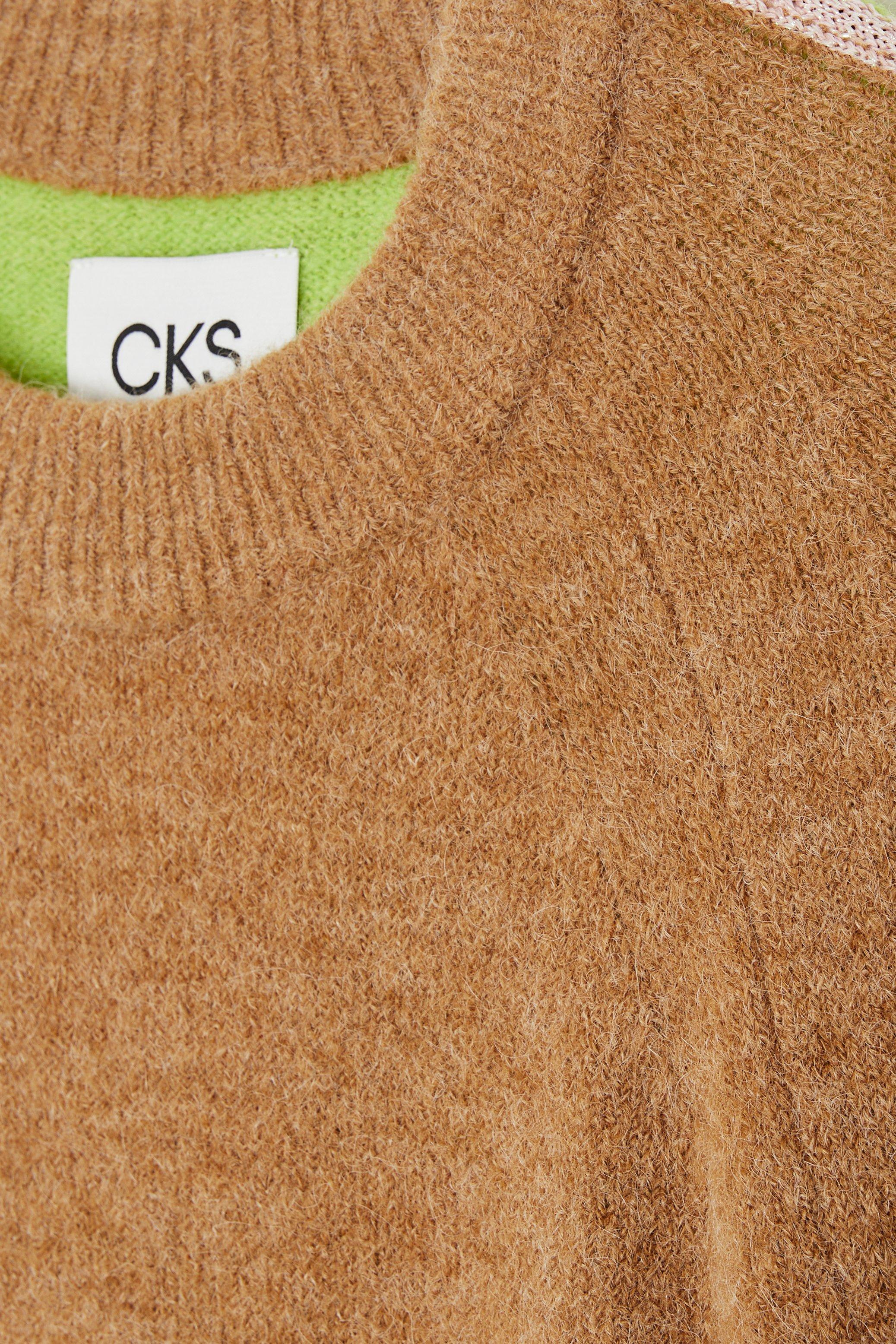CKS Dames - PAD - Pullover - Hellbraun
