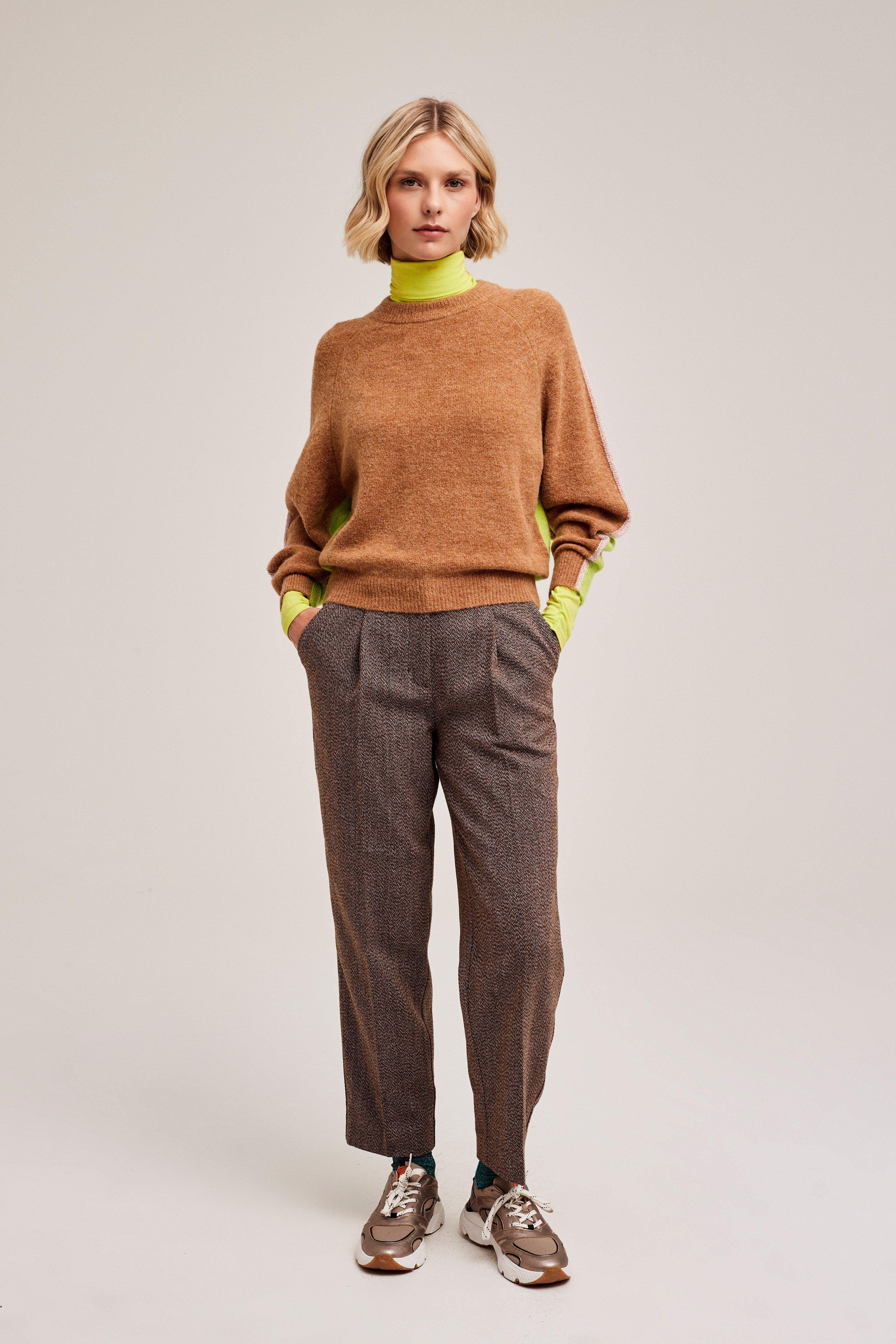 CKS Dames - PAD - Pullover - Hellbraun