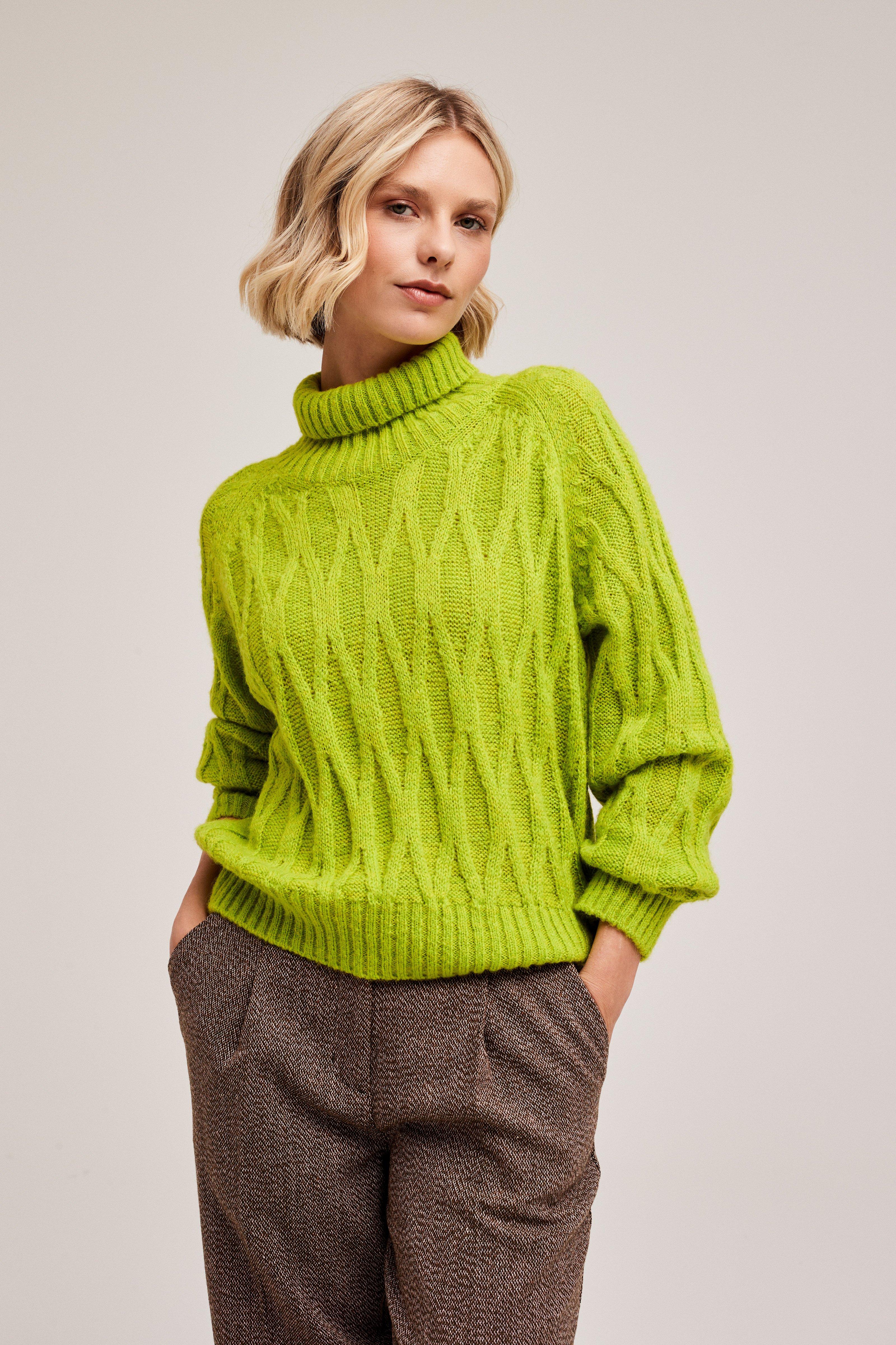 CKS Dames - PIBET - pullover - vert vif