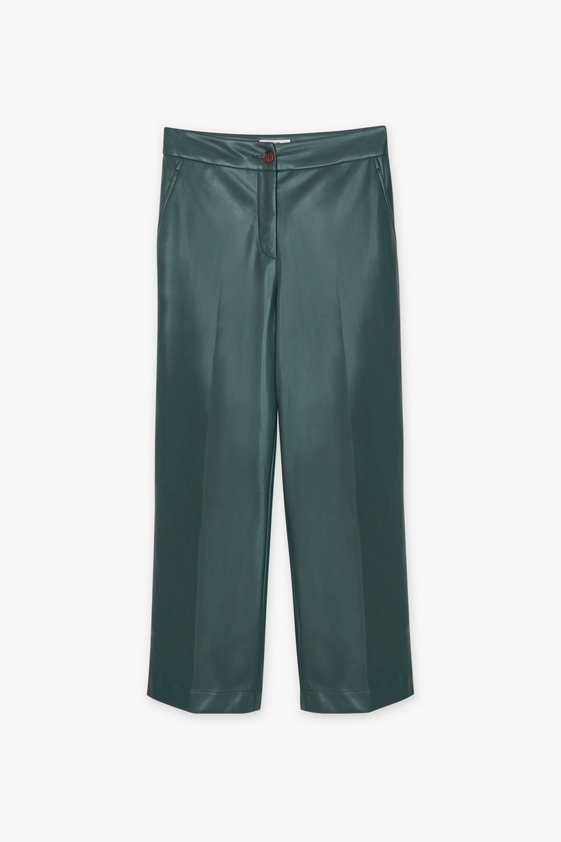CKS Dames - TONKSON - ankle trousers - dark green