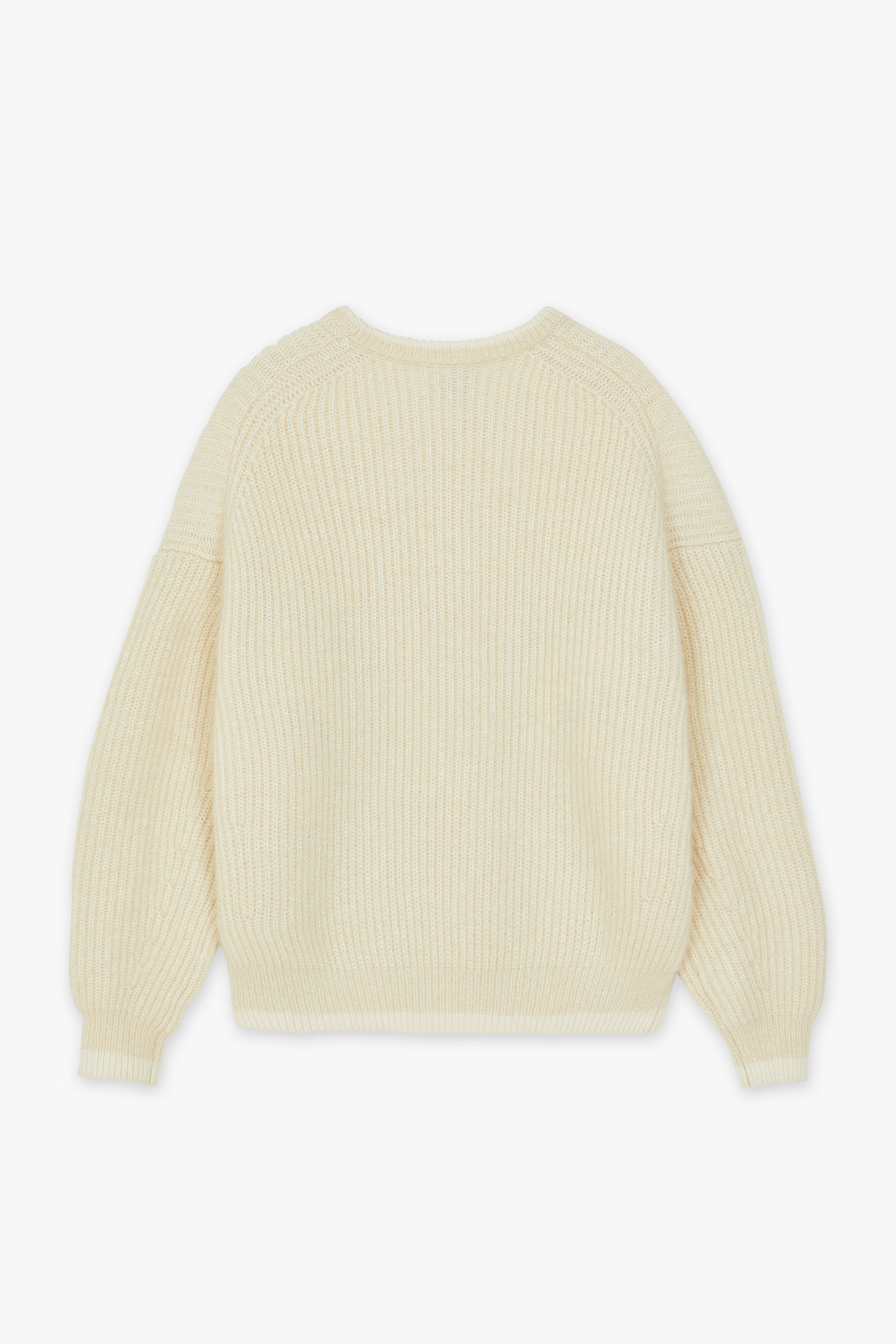 CKS Dames - POLYMER - pullover - blanc