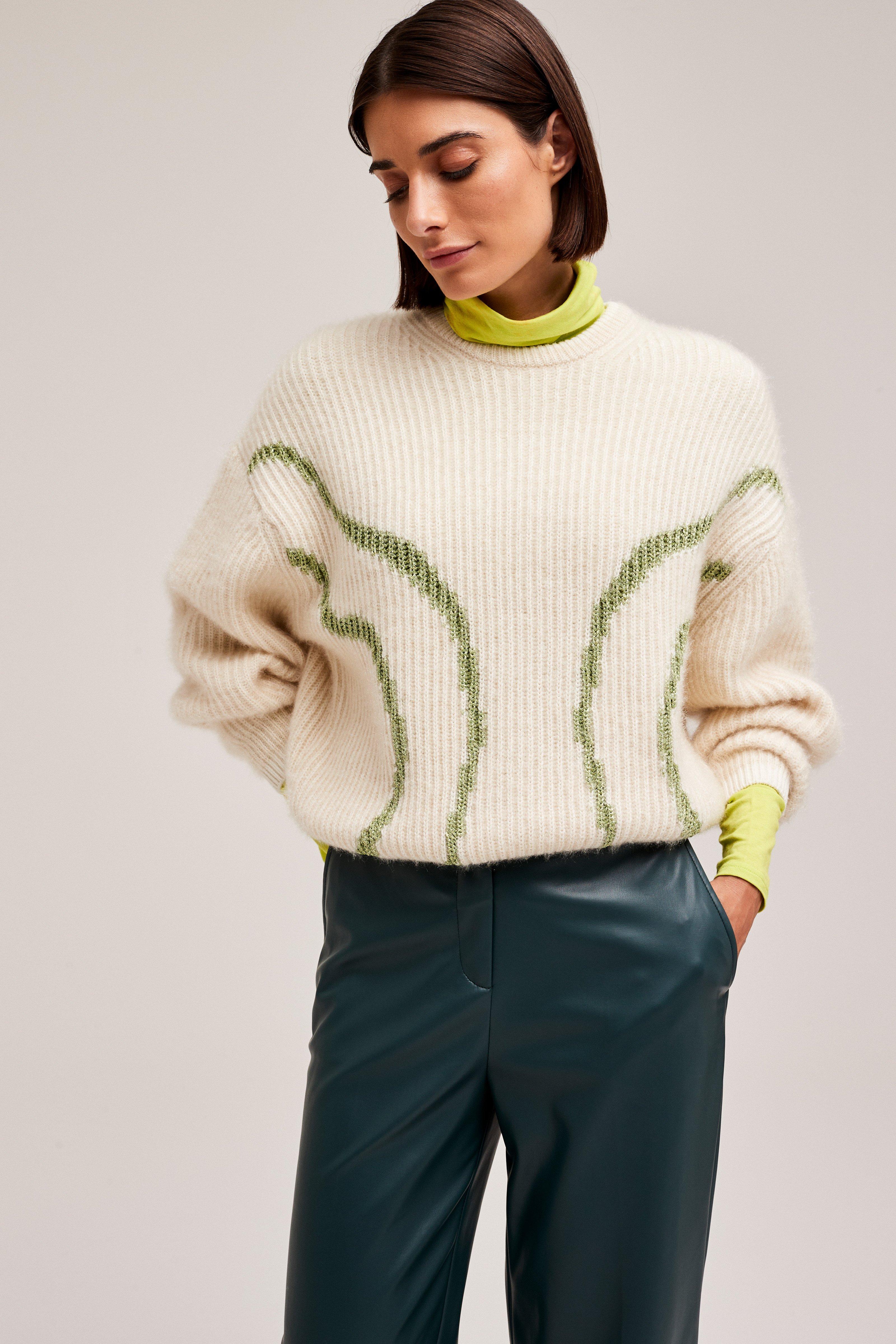 CKS Dames - POLYMER - pullover - blanc