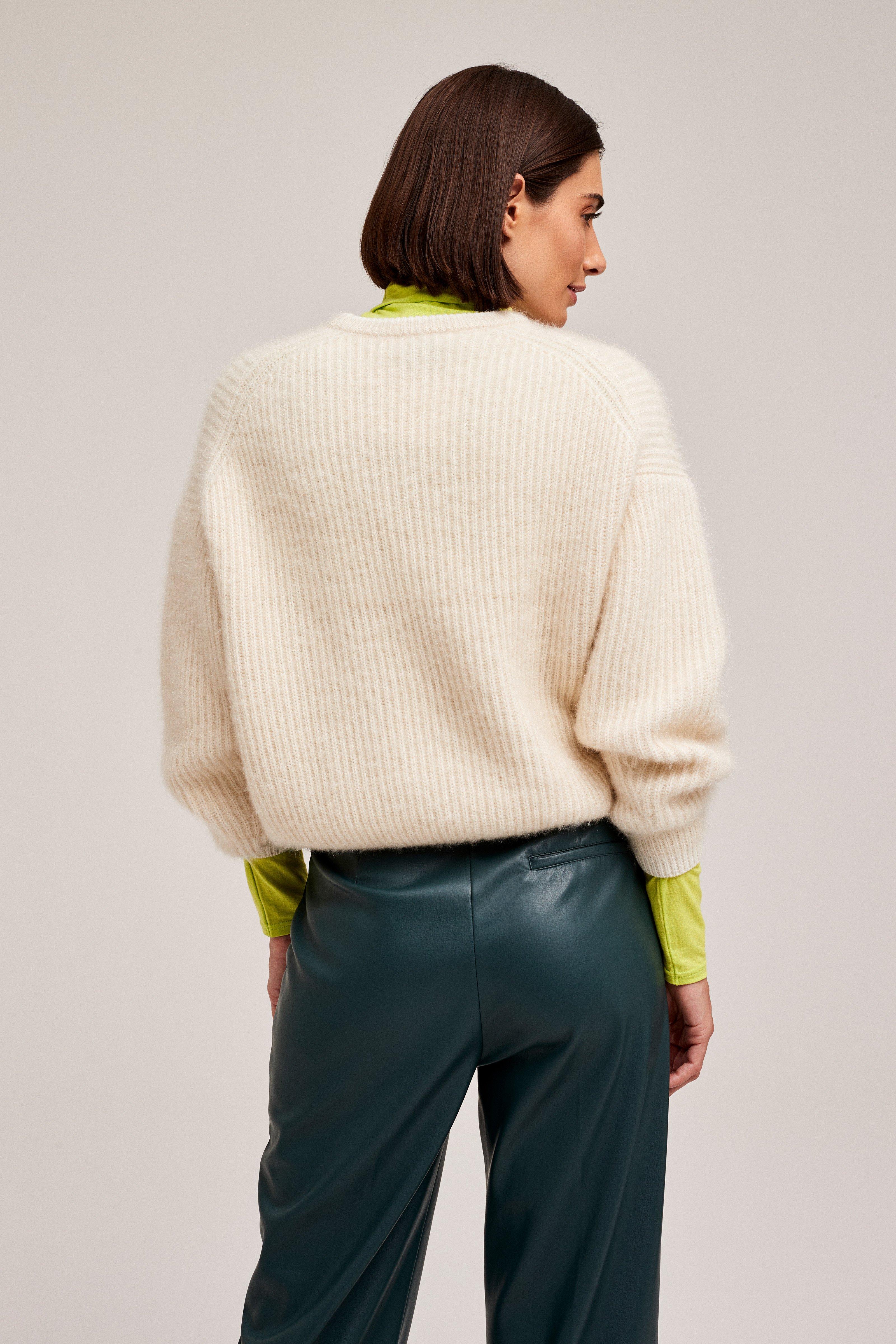 CKS Dames - POLYMER - pullover - blanc