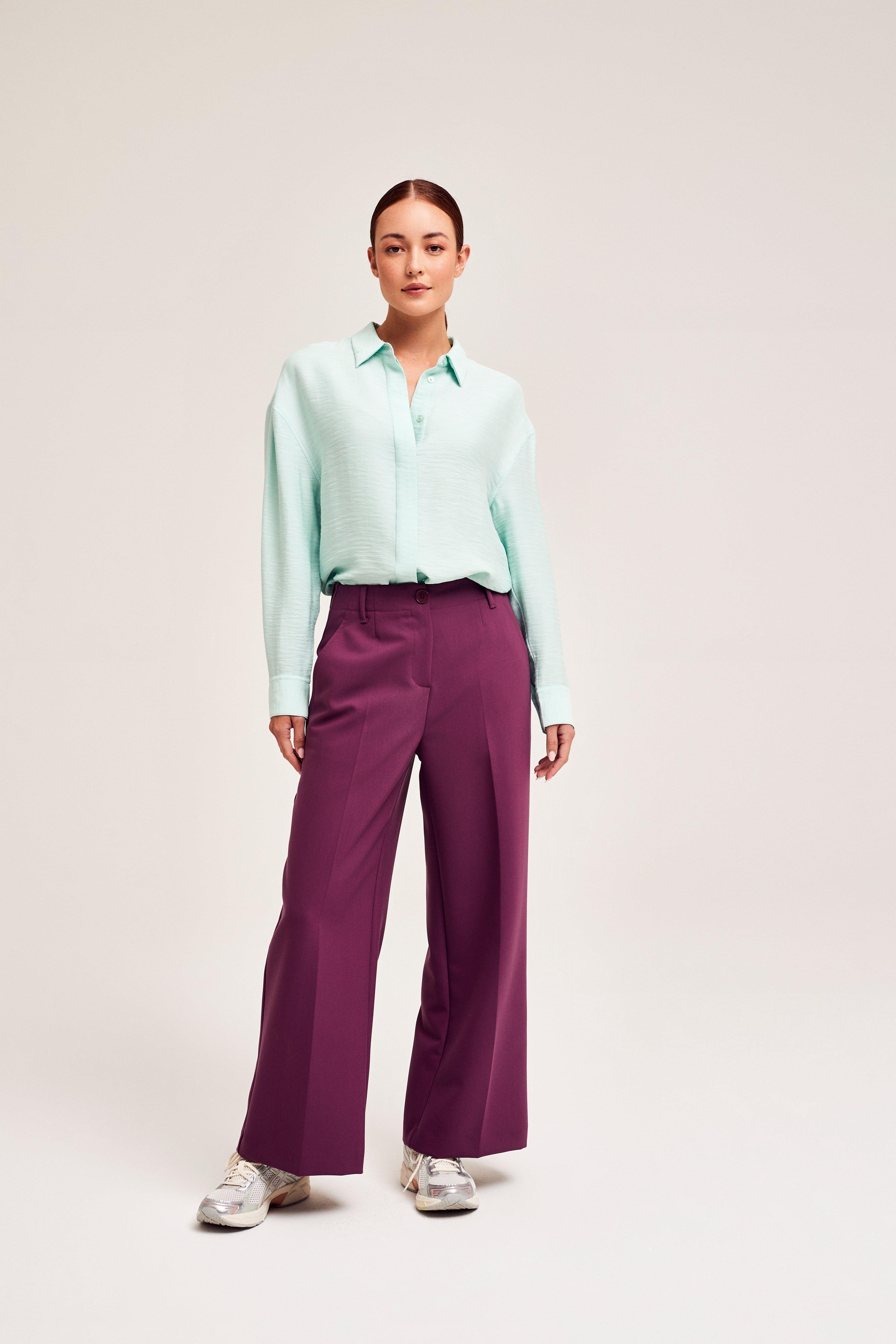 CKS Dames - MODO - Ankle-Hose - Dunkelrot