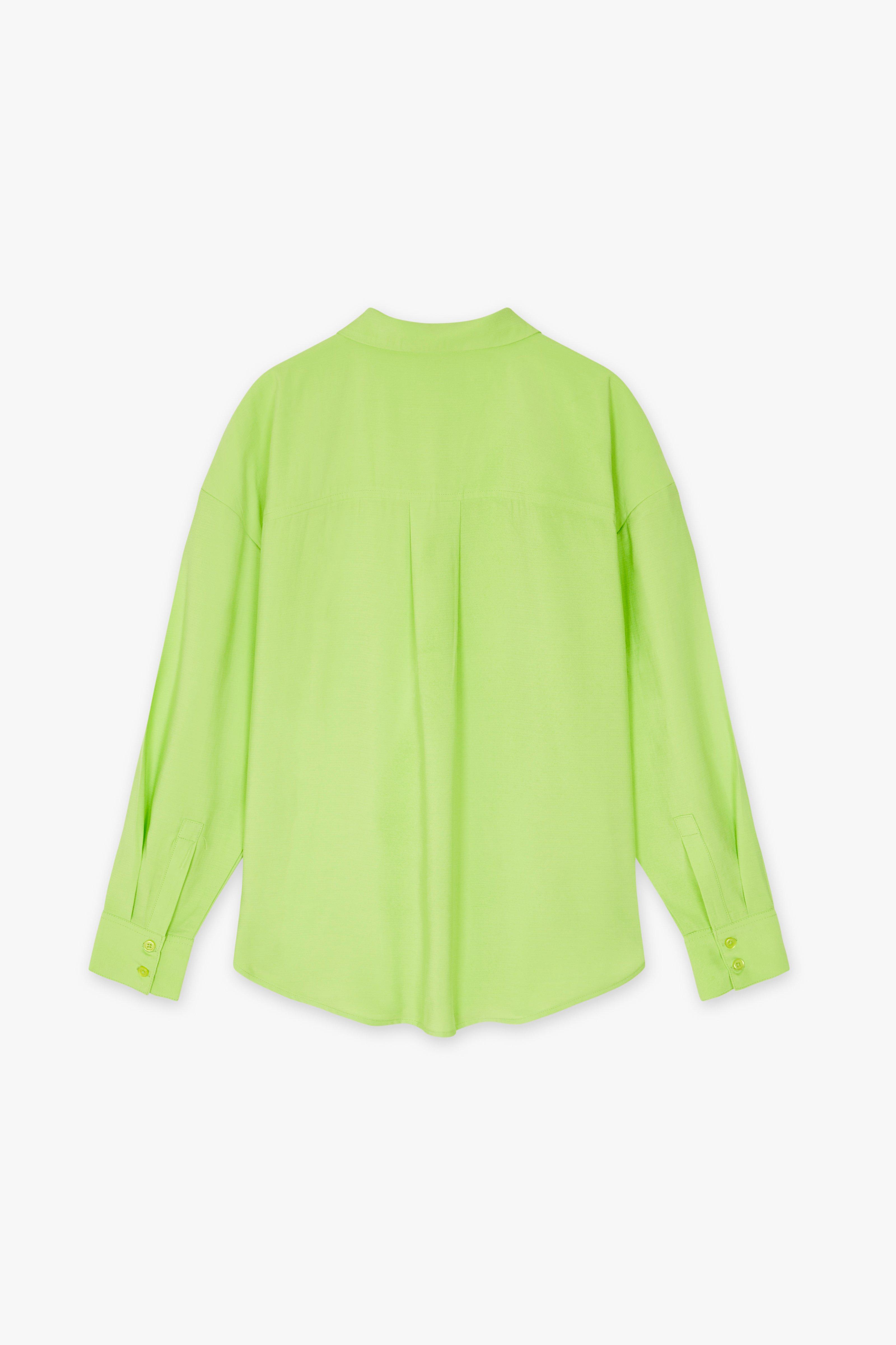 CKS Dames - RUTTEN - blouse korte mouwen - felgroen