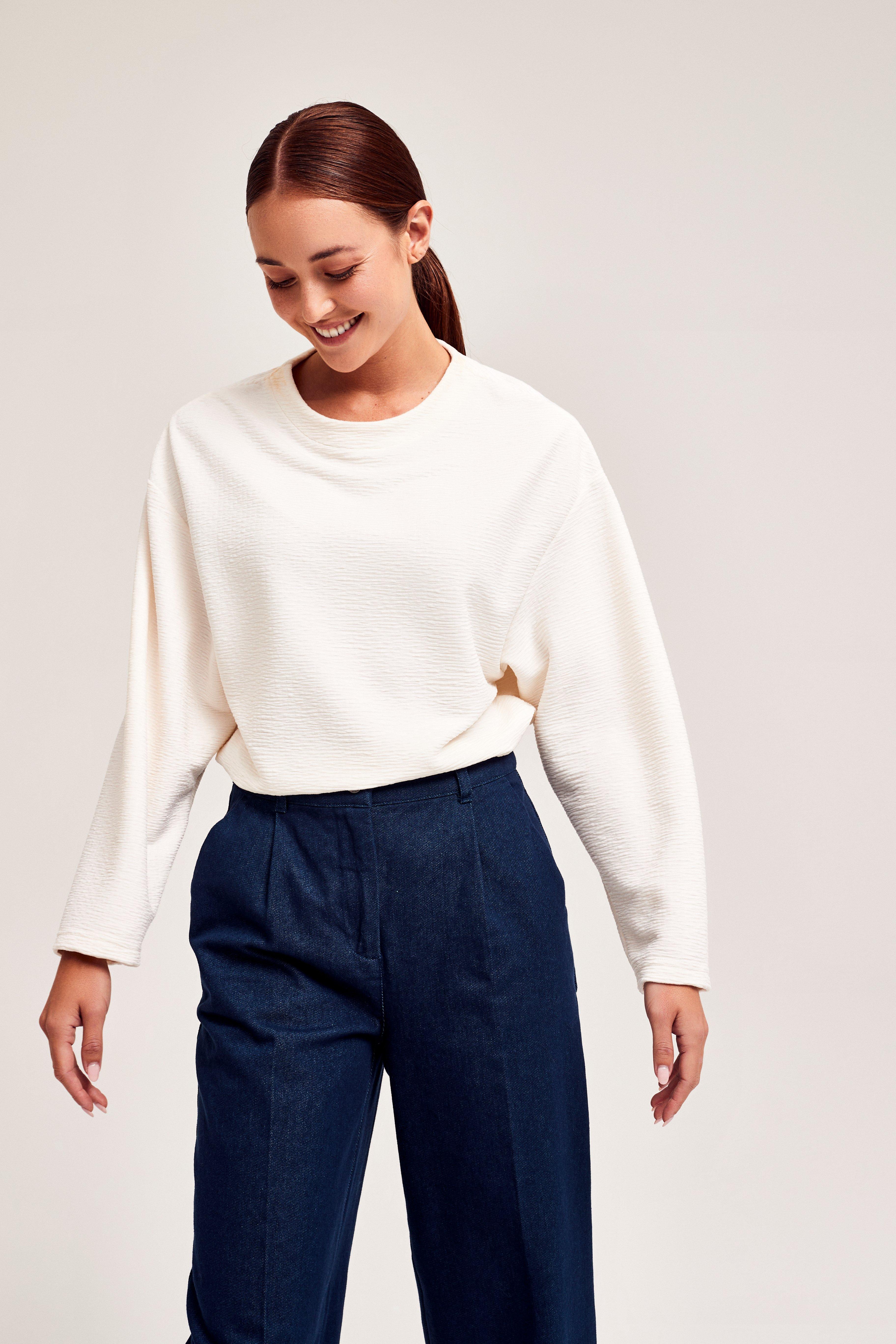CKS Dames - SWIFT - sweater - white
