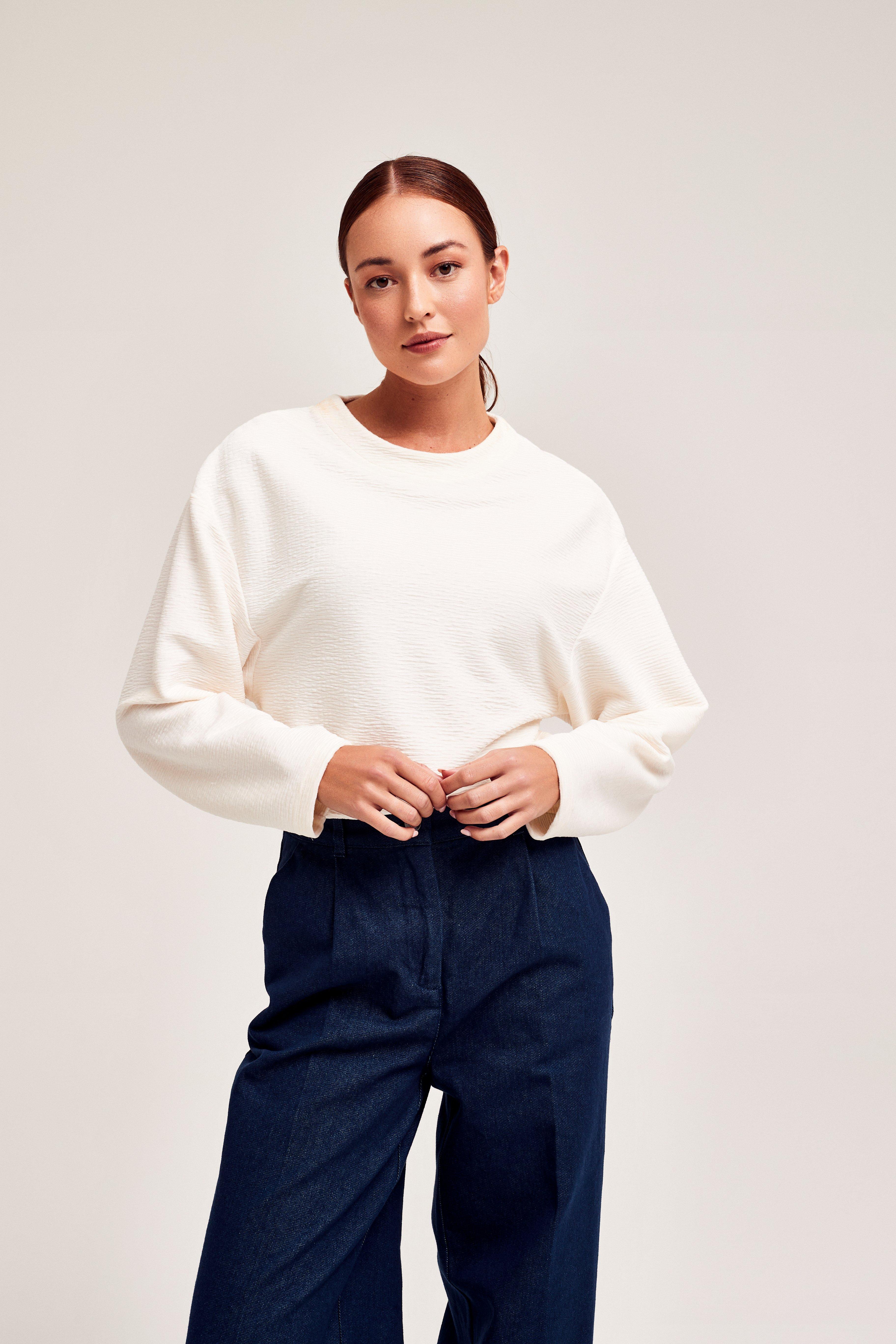 CKS Dames - SWIFT - sweater - white