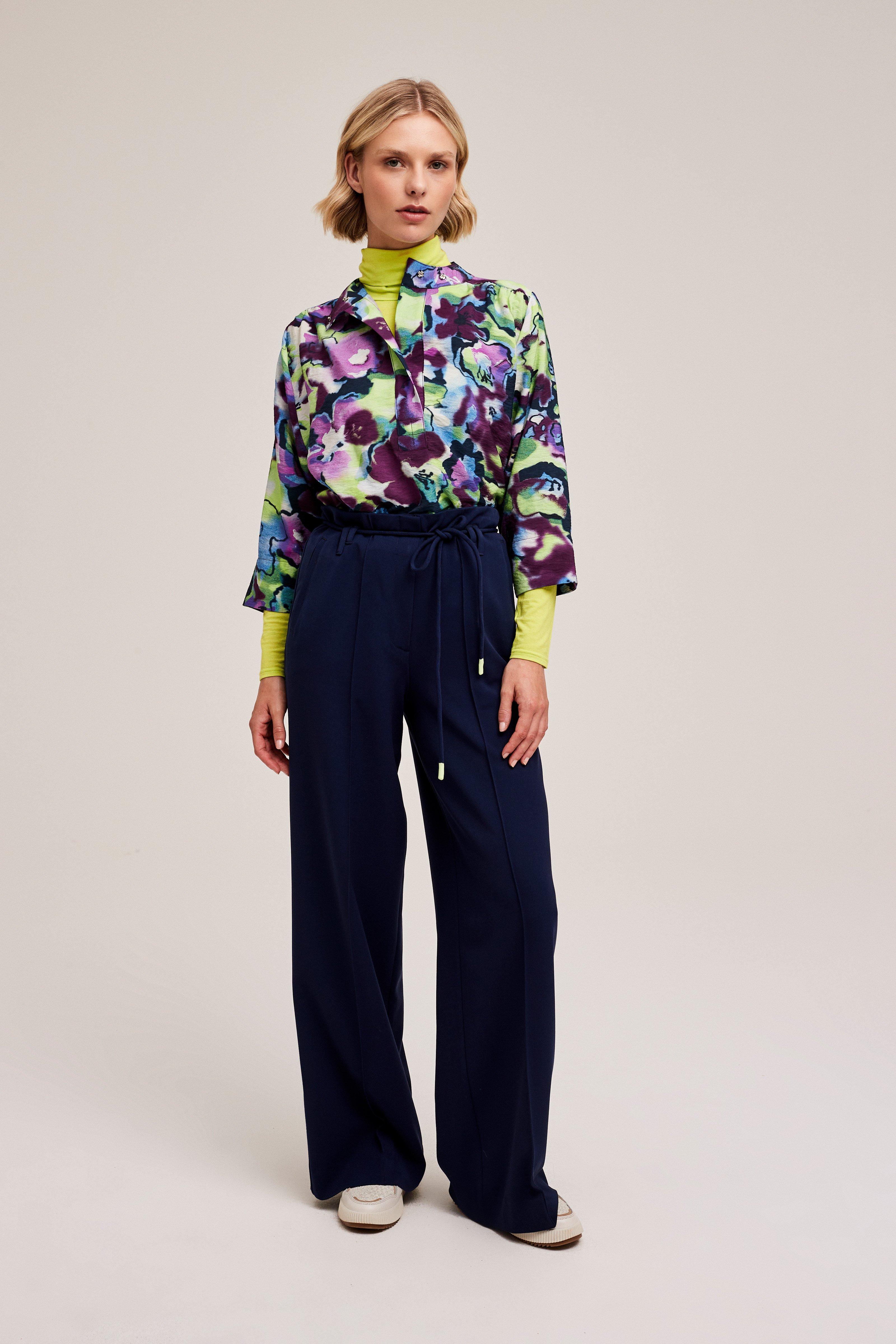 CKS Dames - LAREDO - blouse short sleeves - multicolor