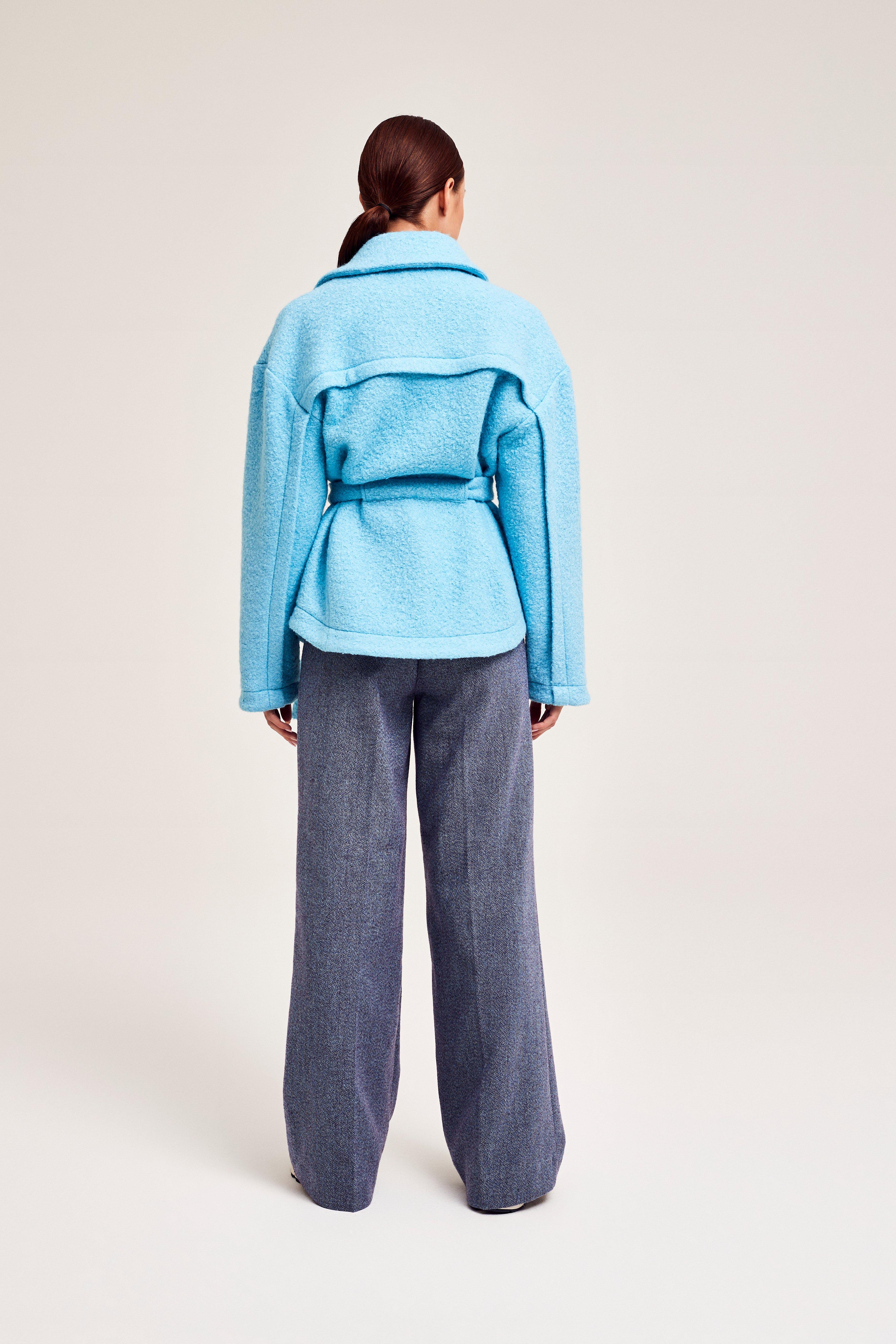 CKS Dames - COAST - veste courte - bleu clair