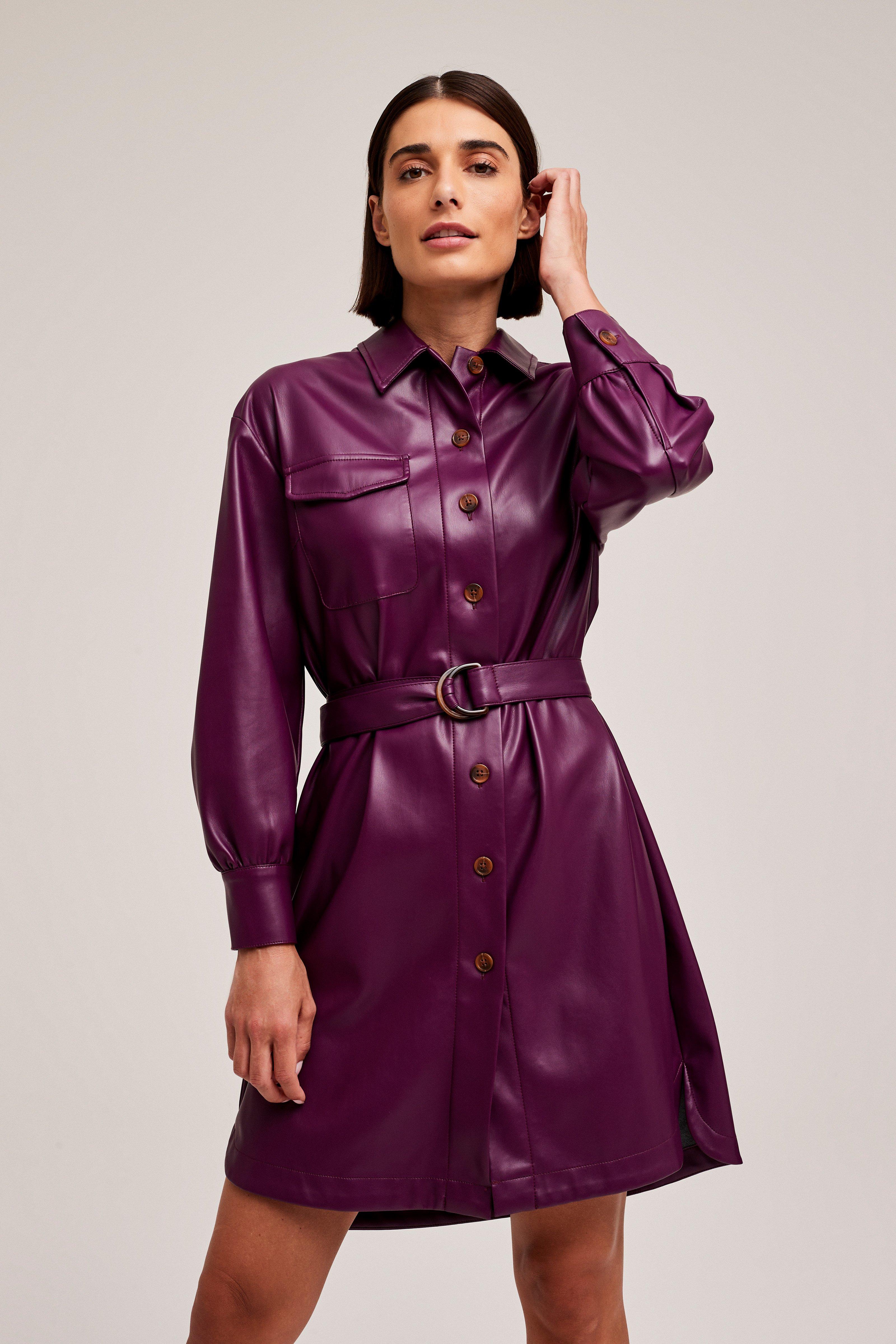 CKS Dames - DEANS - robe courte - rouge foncé