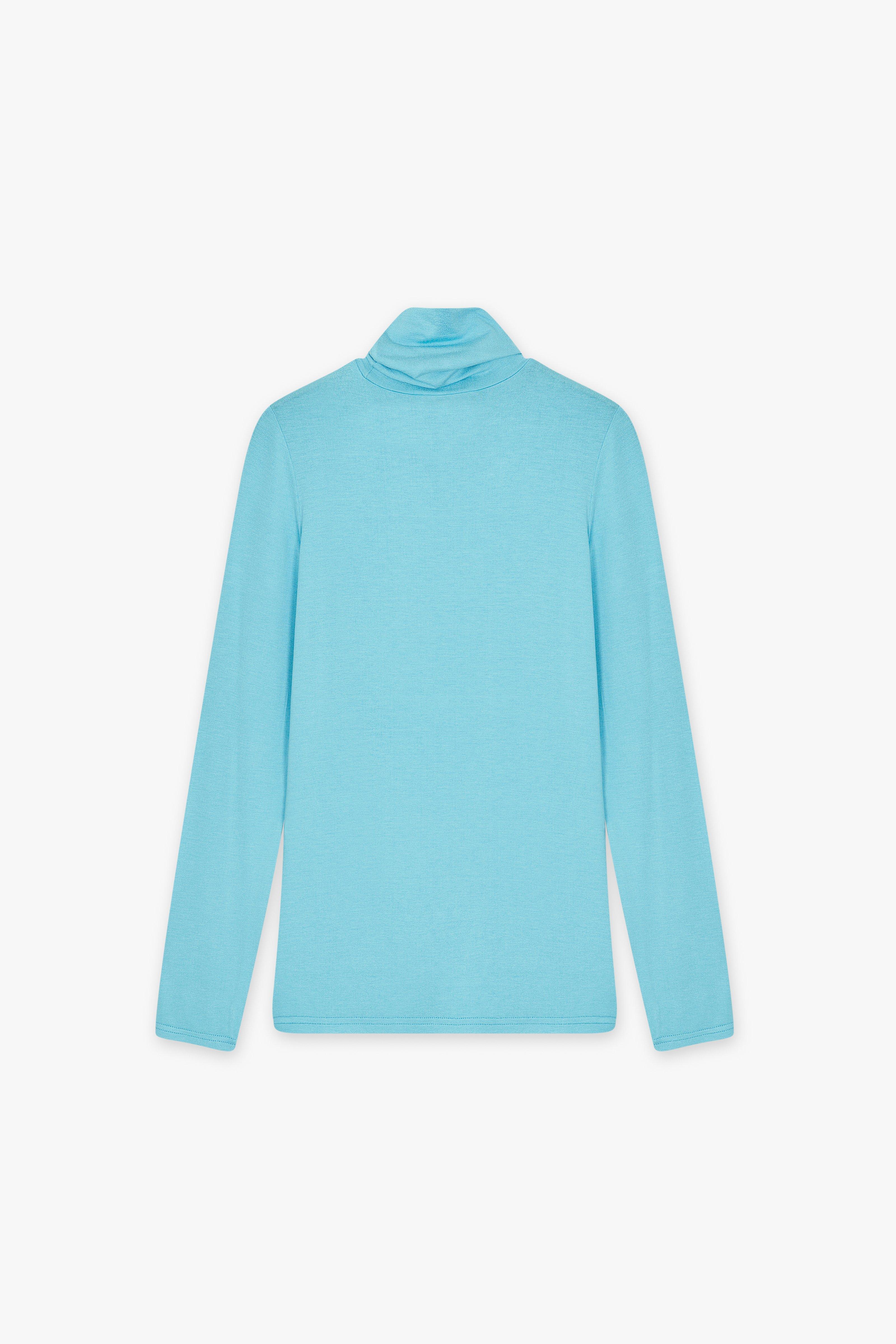 CKS Dames - IRISSA - turtleneck - light blue