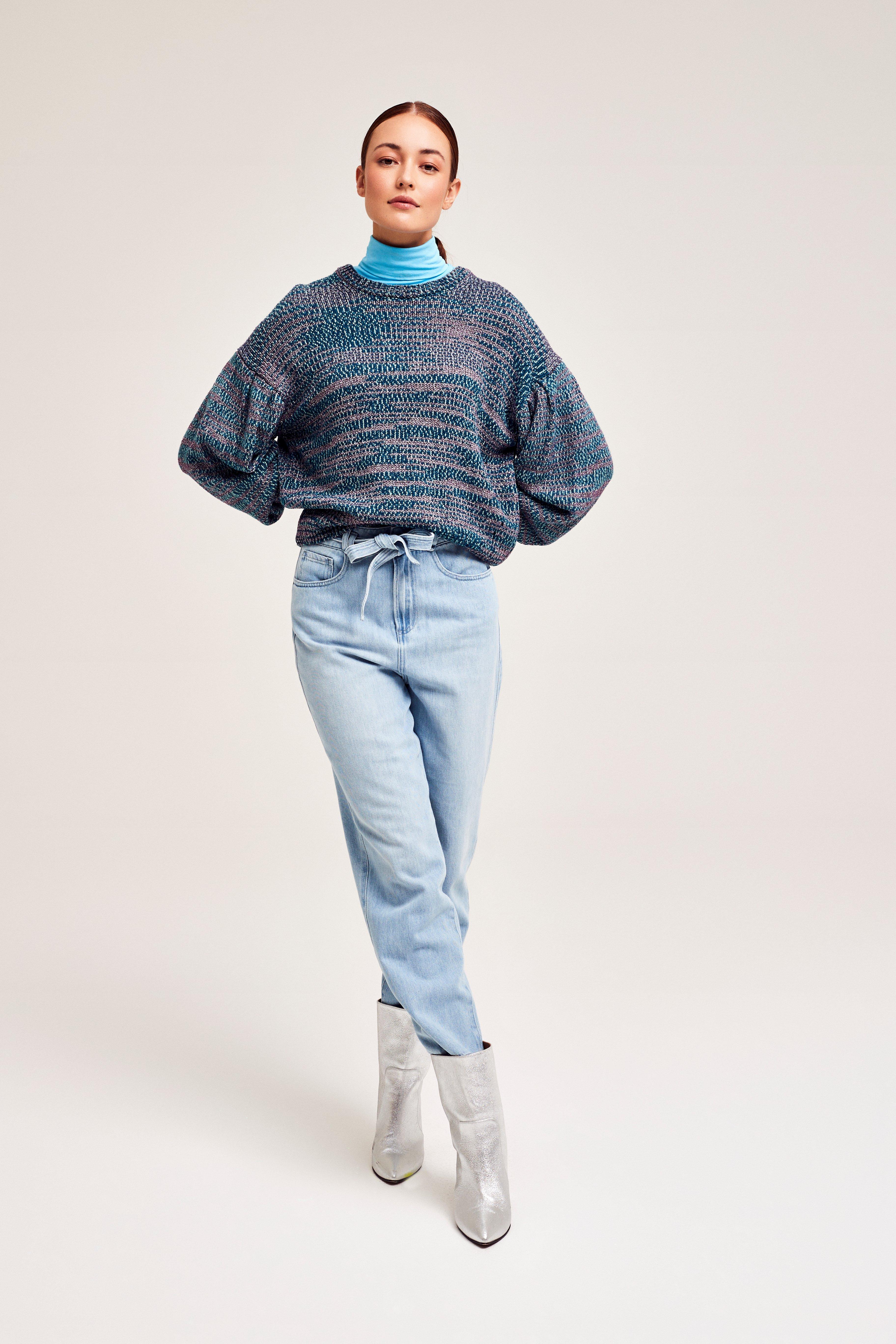 CKS Dames - IRISSA - turtleneck - light blue