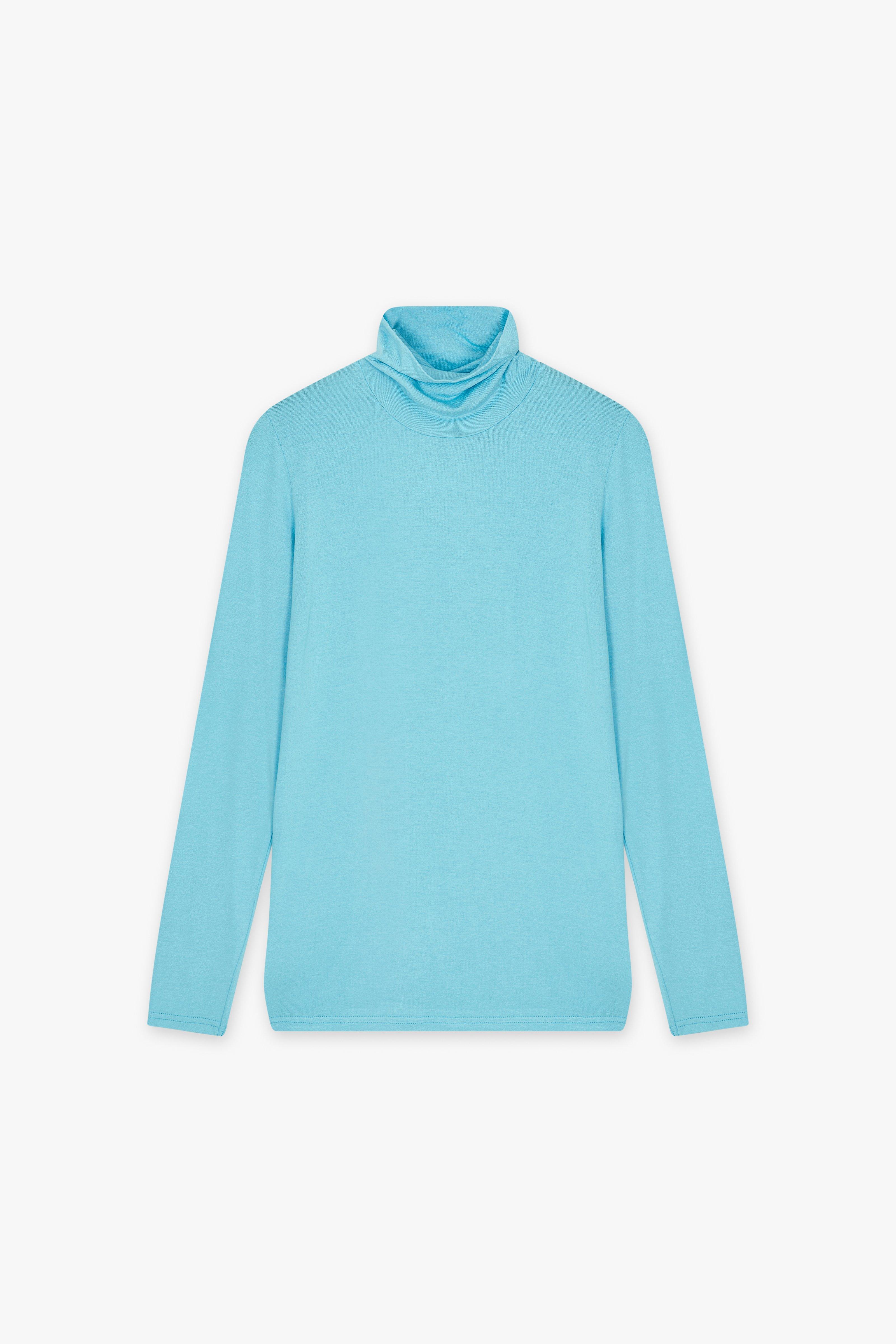 CKS Dames - IRISSA - turtleneck - light blue