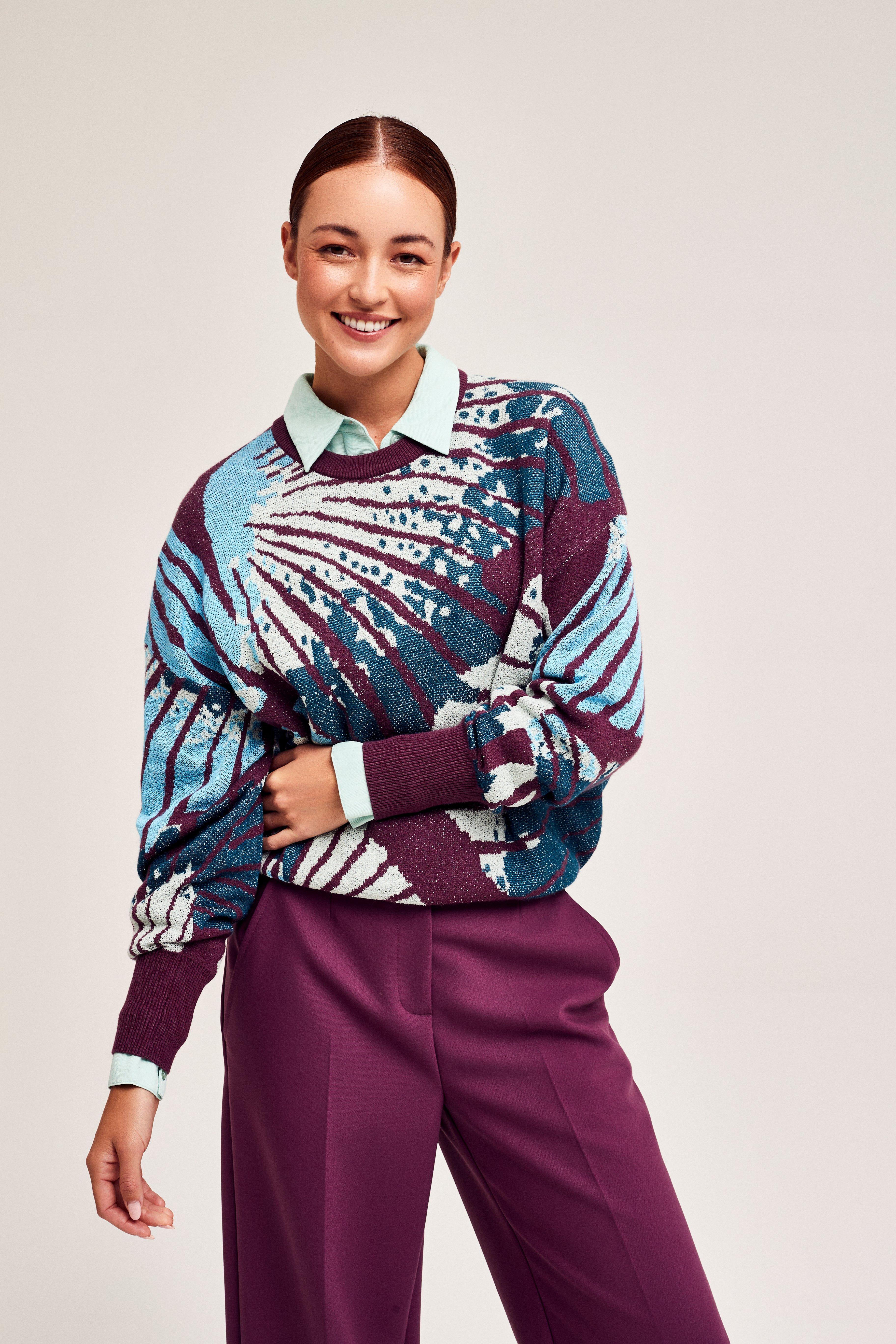 CKS Dames - PORTAGE - pullover - blue