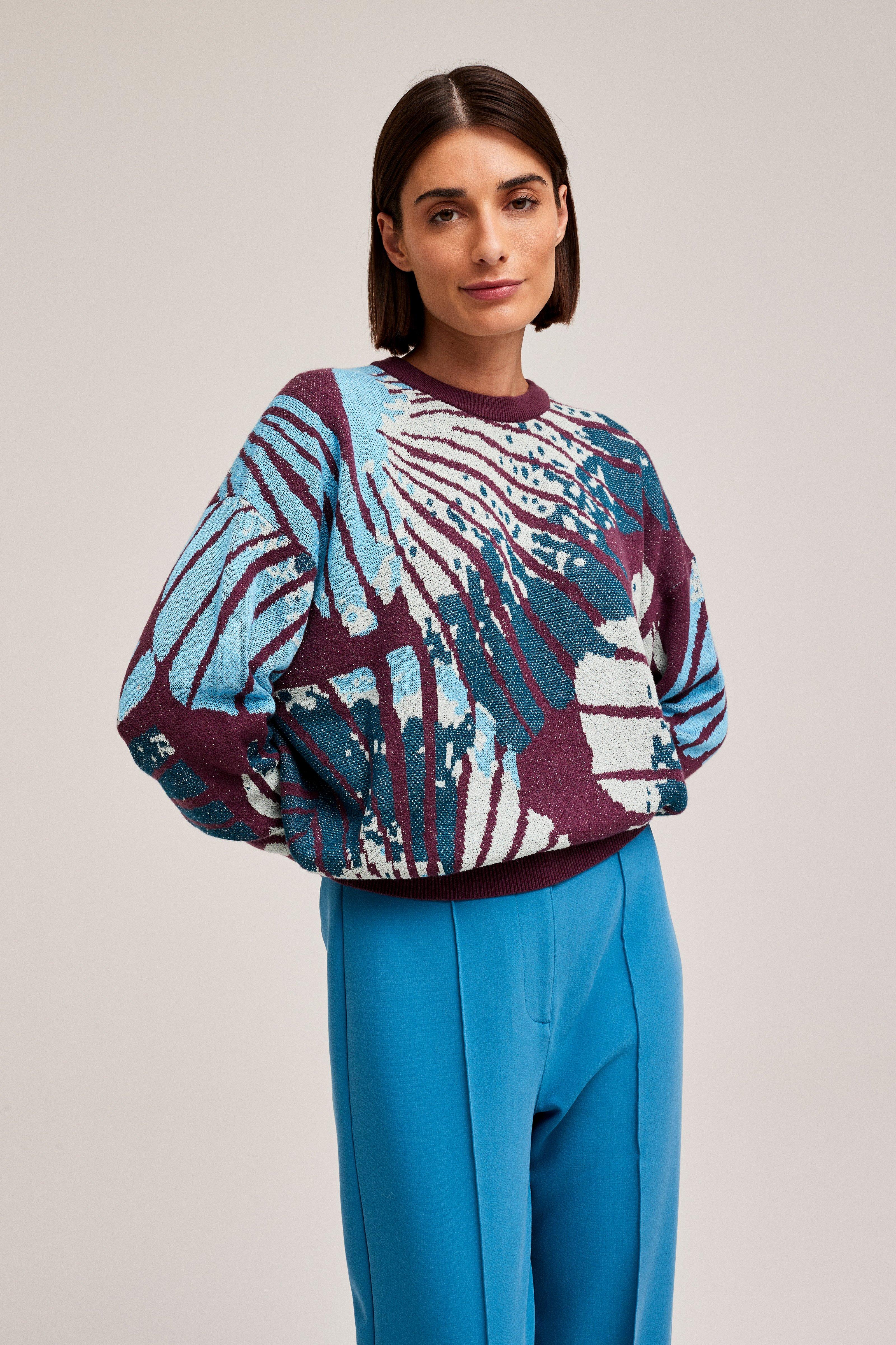 CKS Dames - PORTAGE - pullover - blue