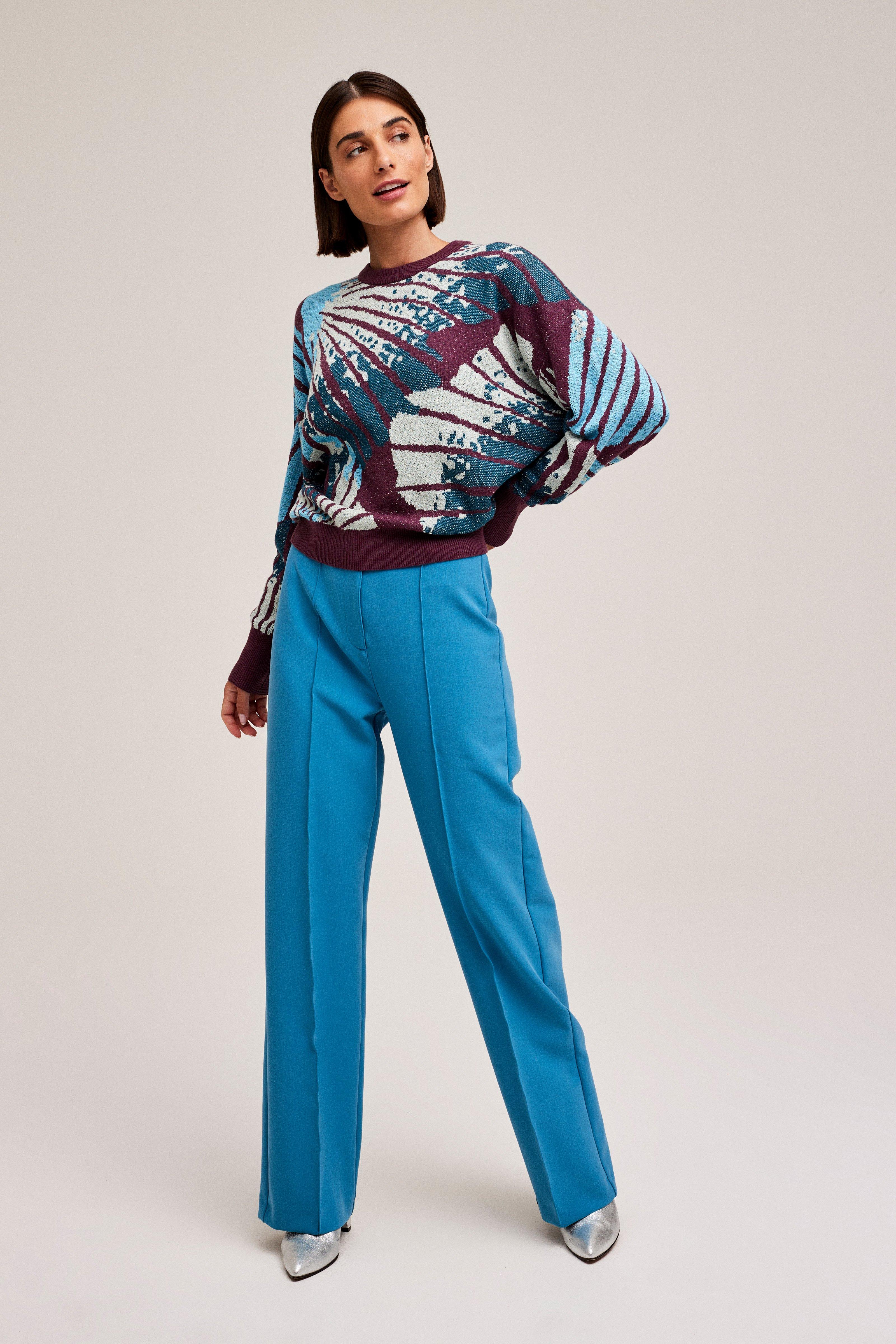 CKS Dames - PORTAGE - pullover - blue