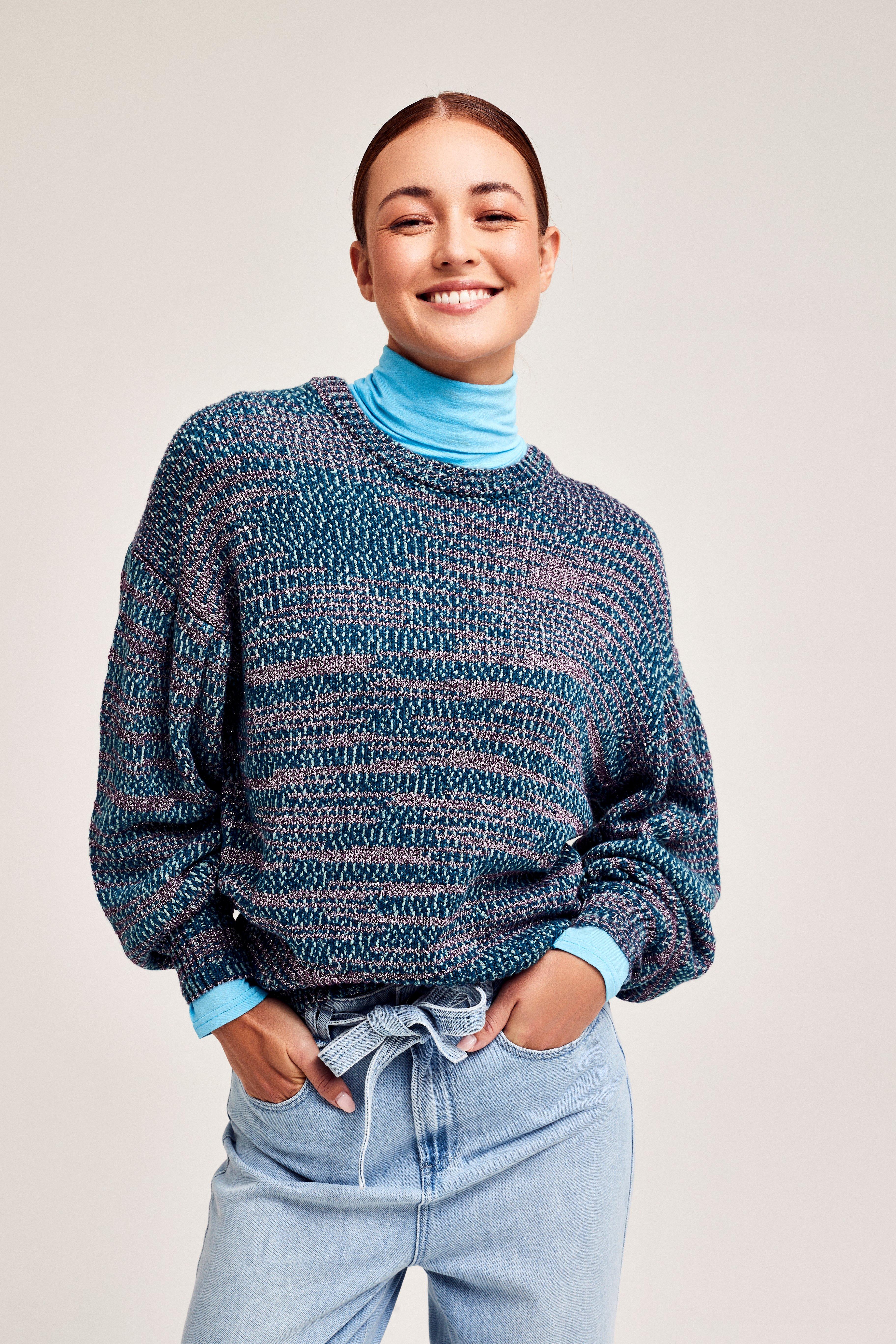 CKS Dames - PENROSE - Pullover - Dunkelblau