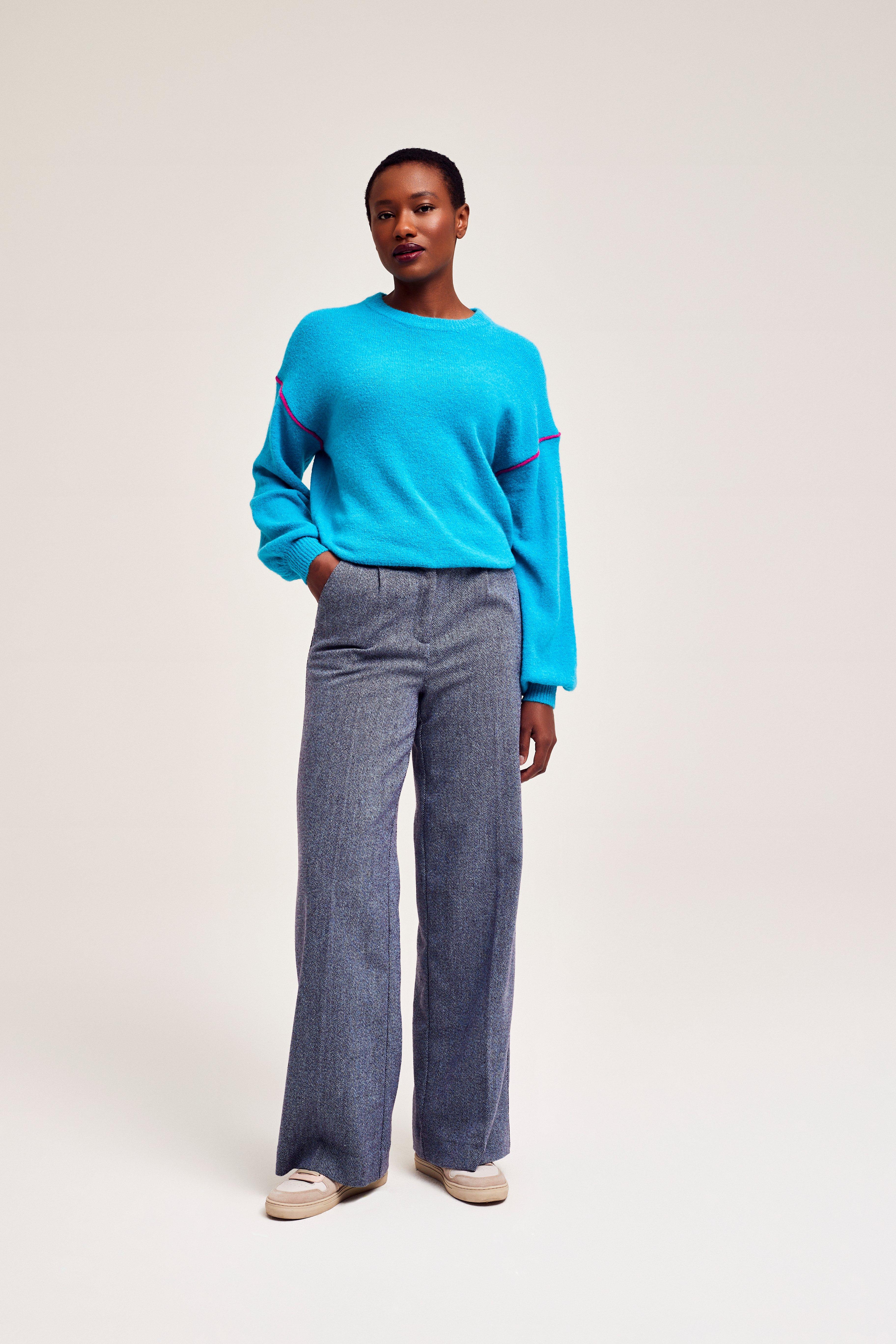 CKS Dames - PRELU - pullover - light blue