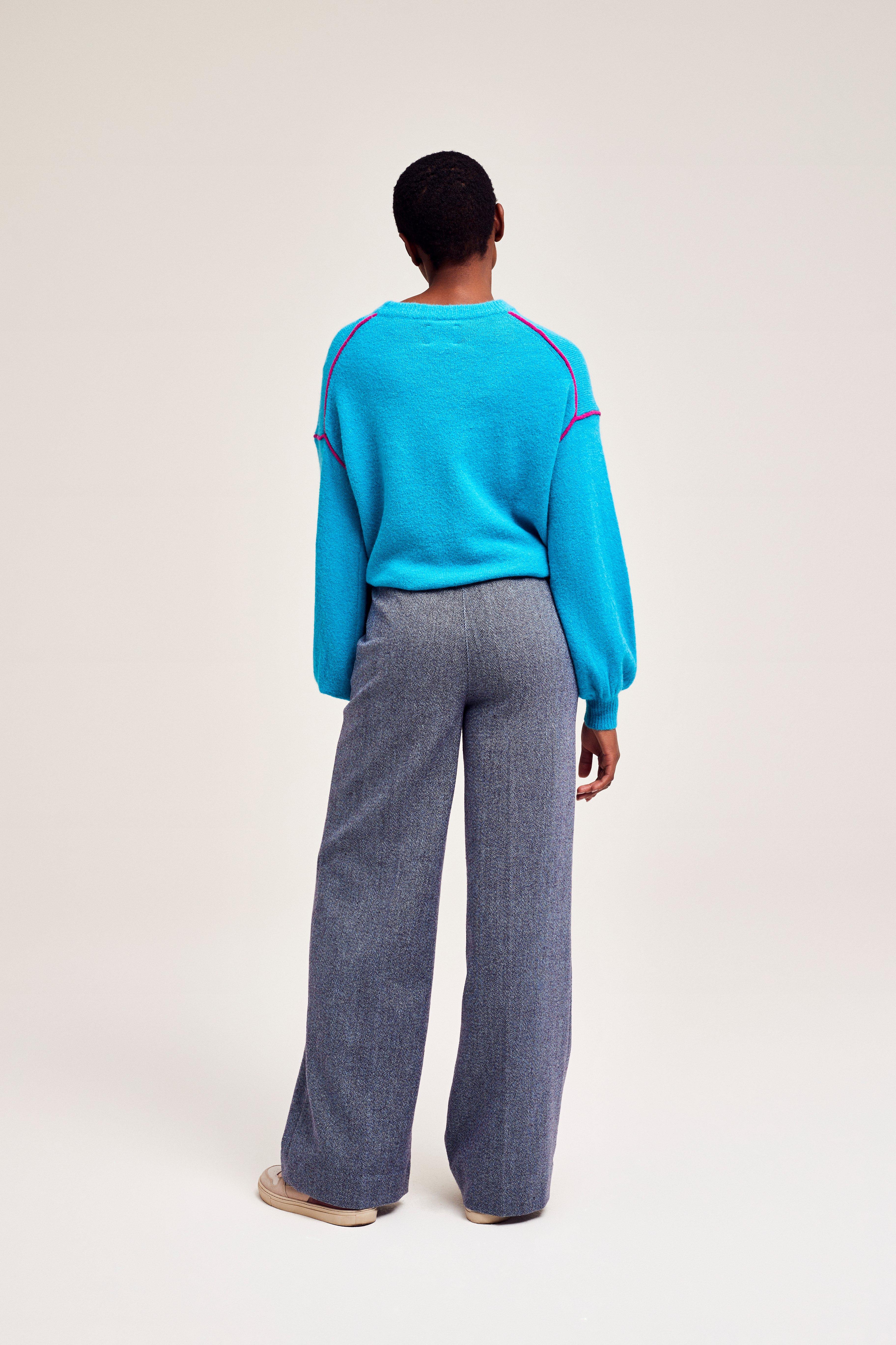 CKS Dames - PRELU - pullover - light blue