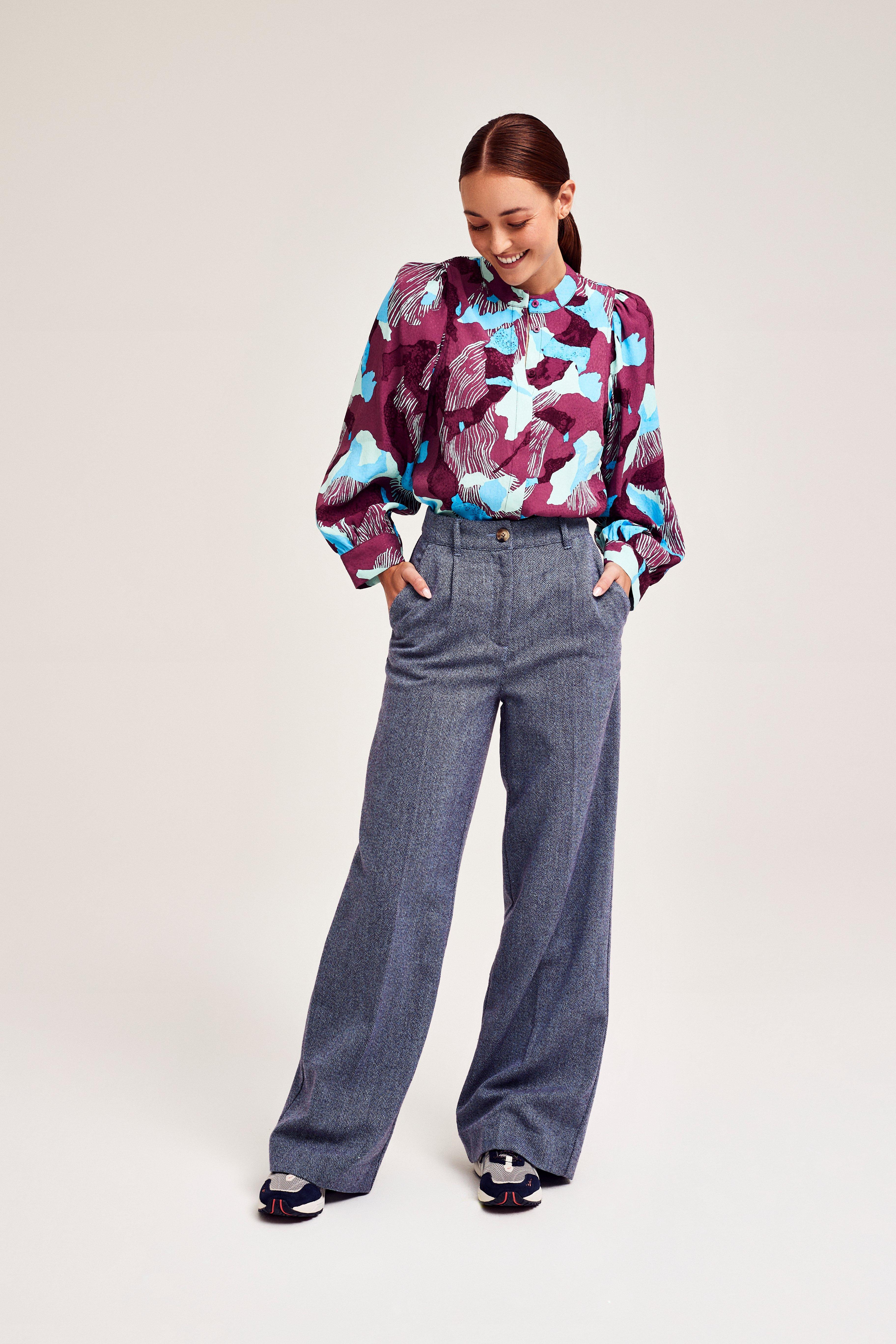 CKS Dames - RODA - long trouser - blue