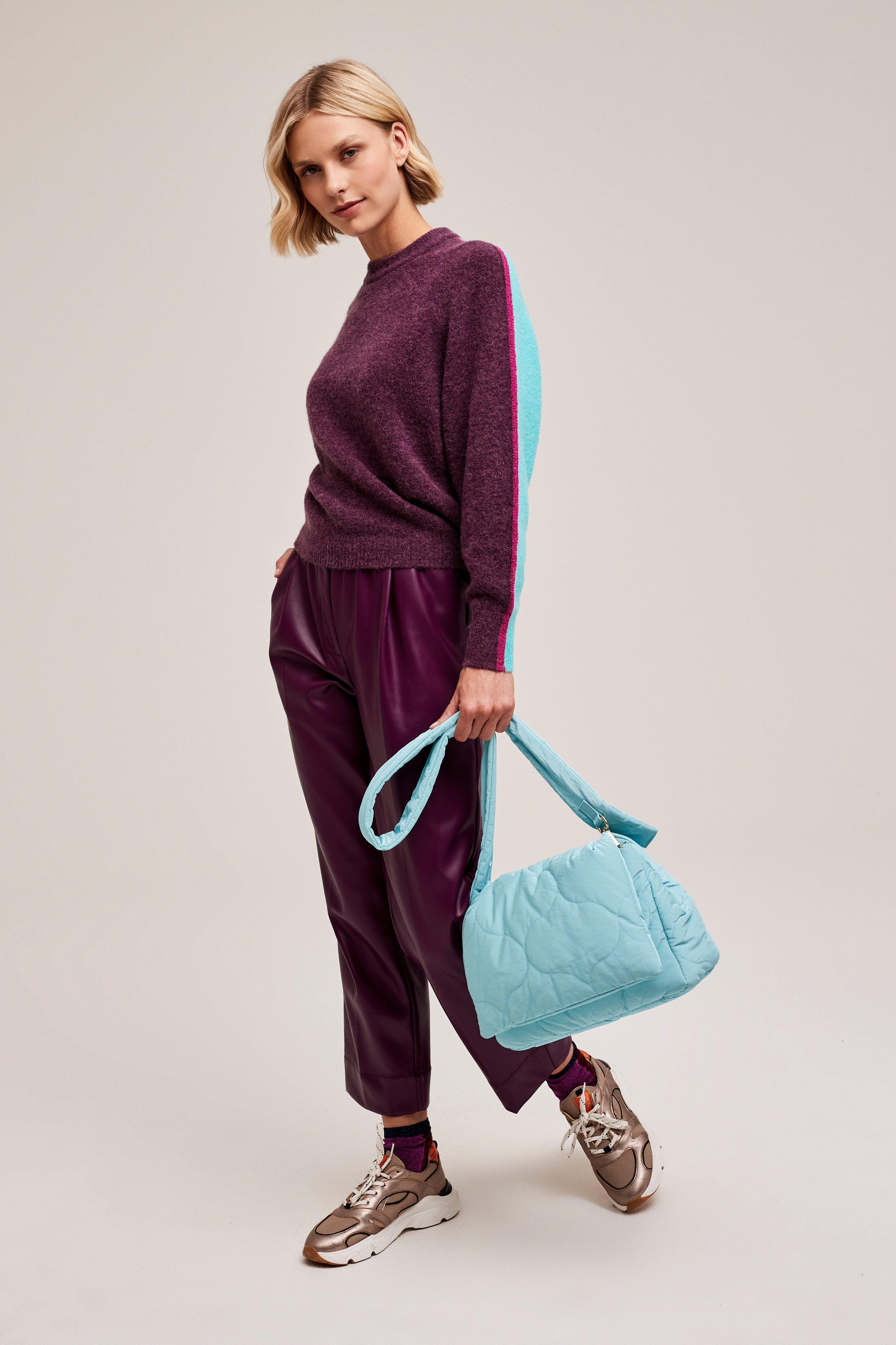 CKS Dames - SAGES - ankle trousers - dark red