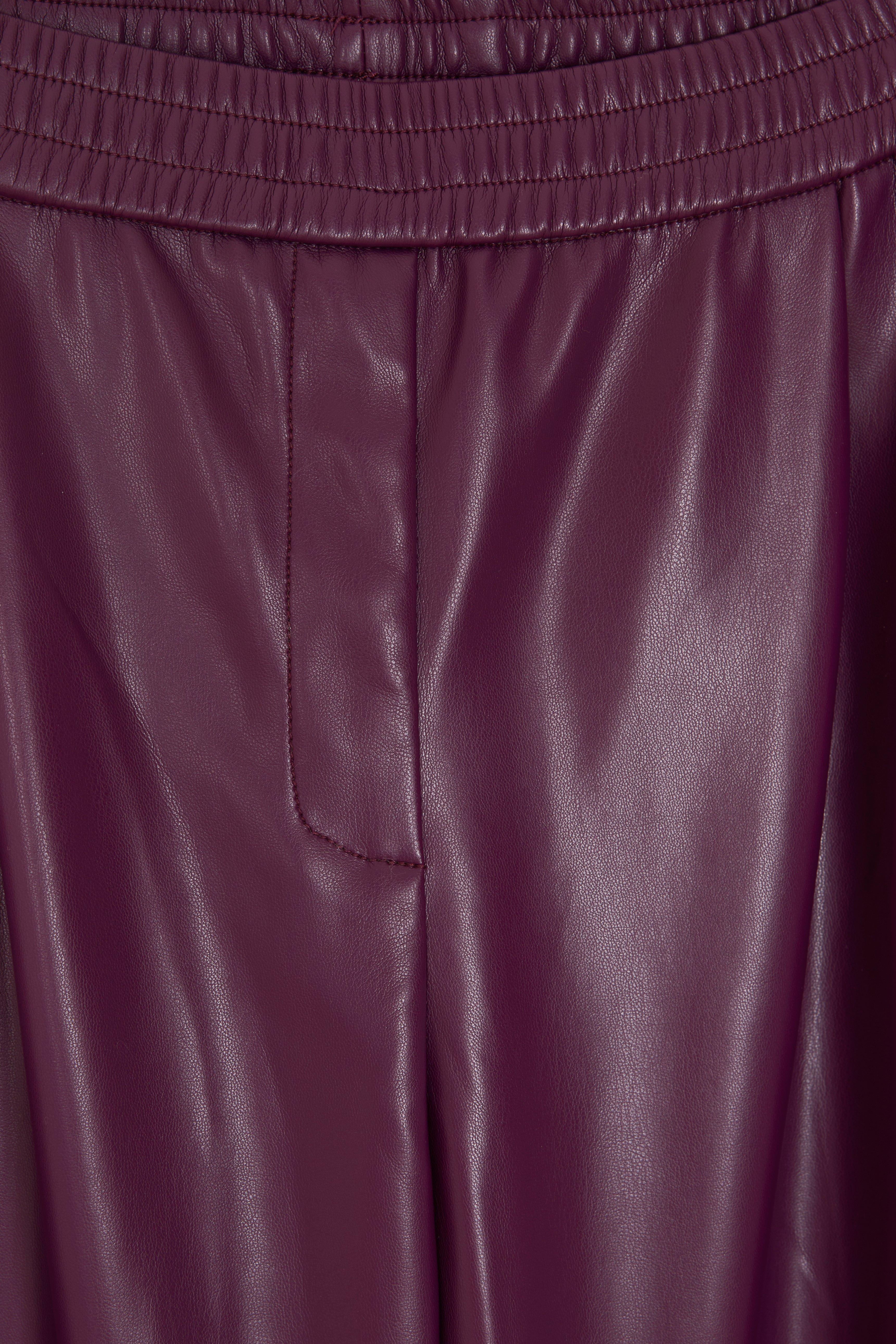 CKS Dames - SAGES - pantalon à la cheville - rouge foncé