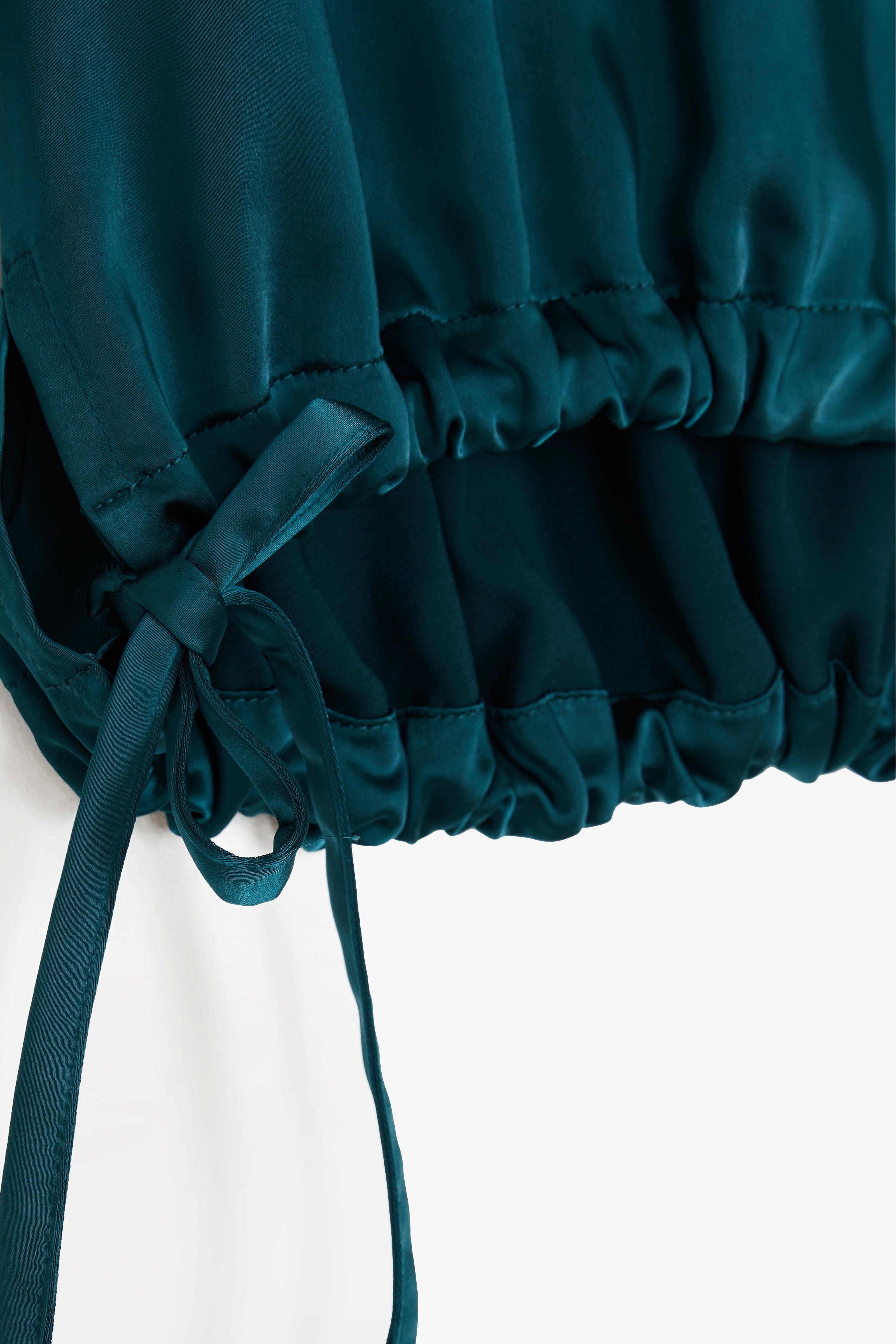 CKS Dames - SAYA - blouse korte mouwen - donkerblauw