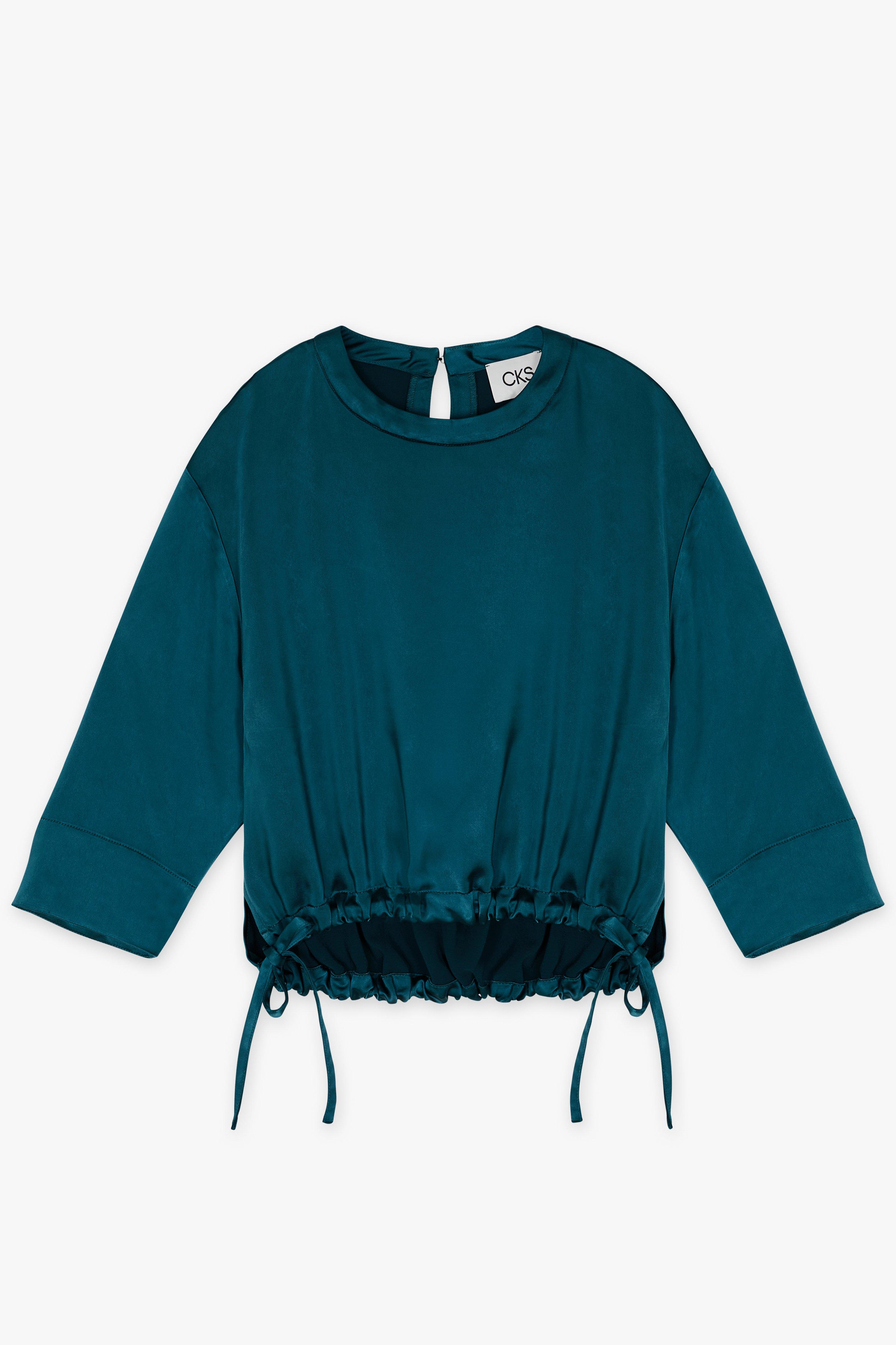 CKS Dames - SAYA - blouse short sleeves - dark blue