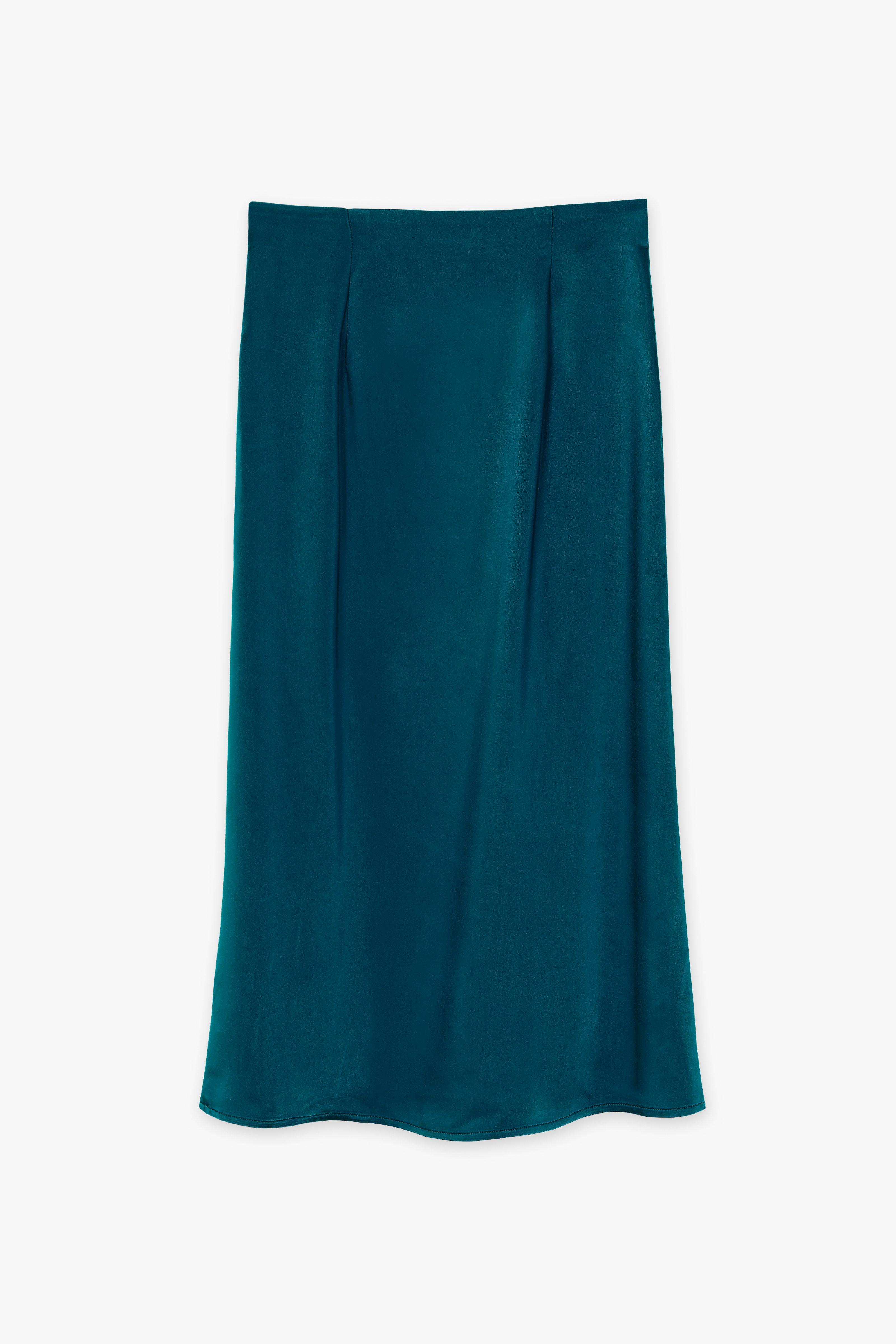 CKS Dames - SKIN - midi skirt - dark blue