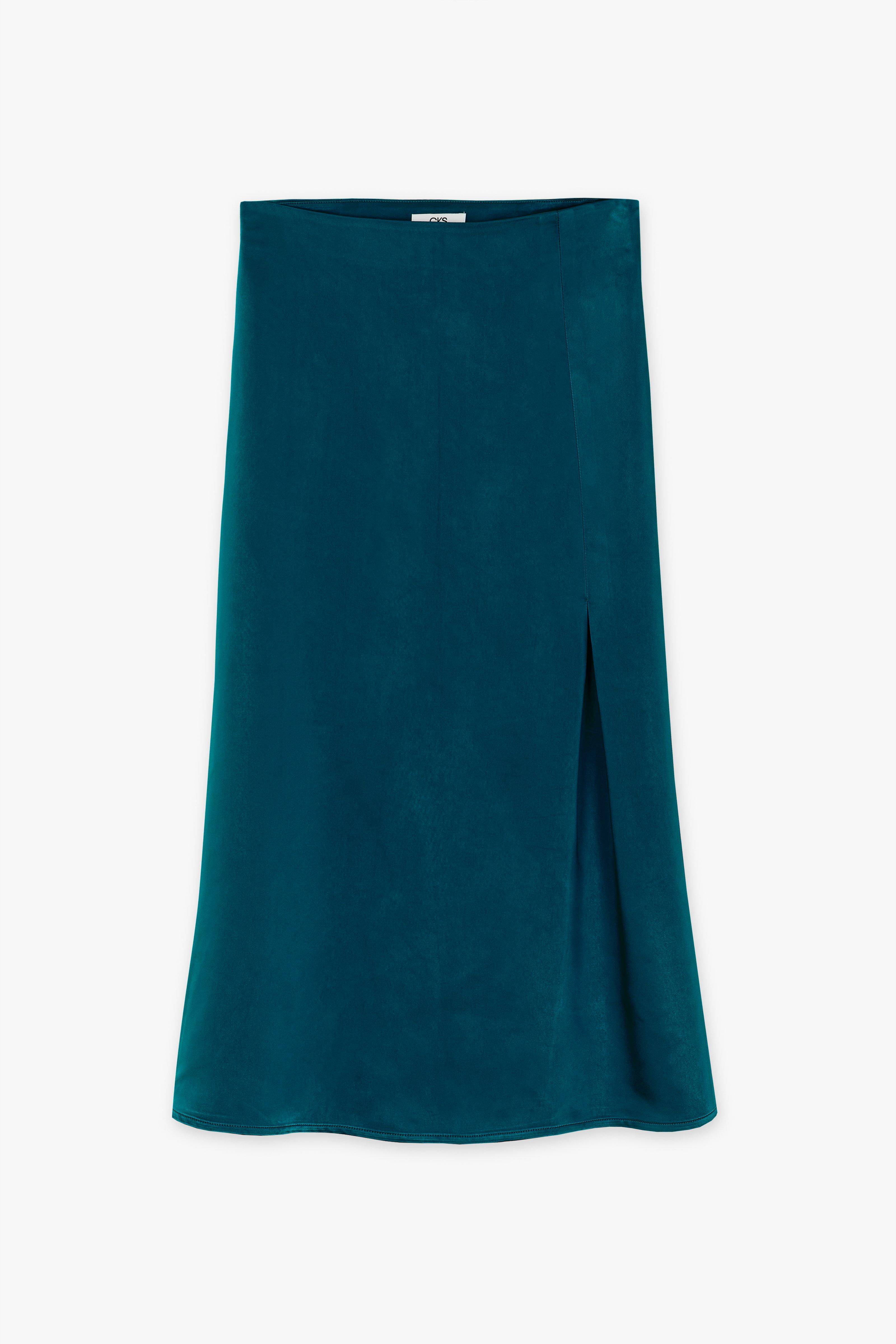 CKS Dames - SKIN - midi skirt - dark blue