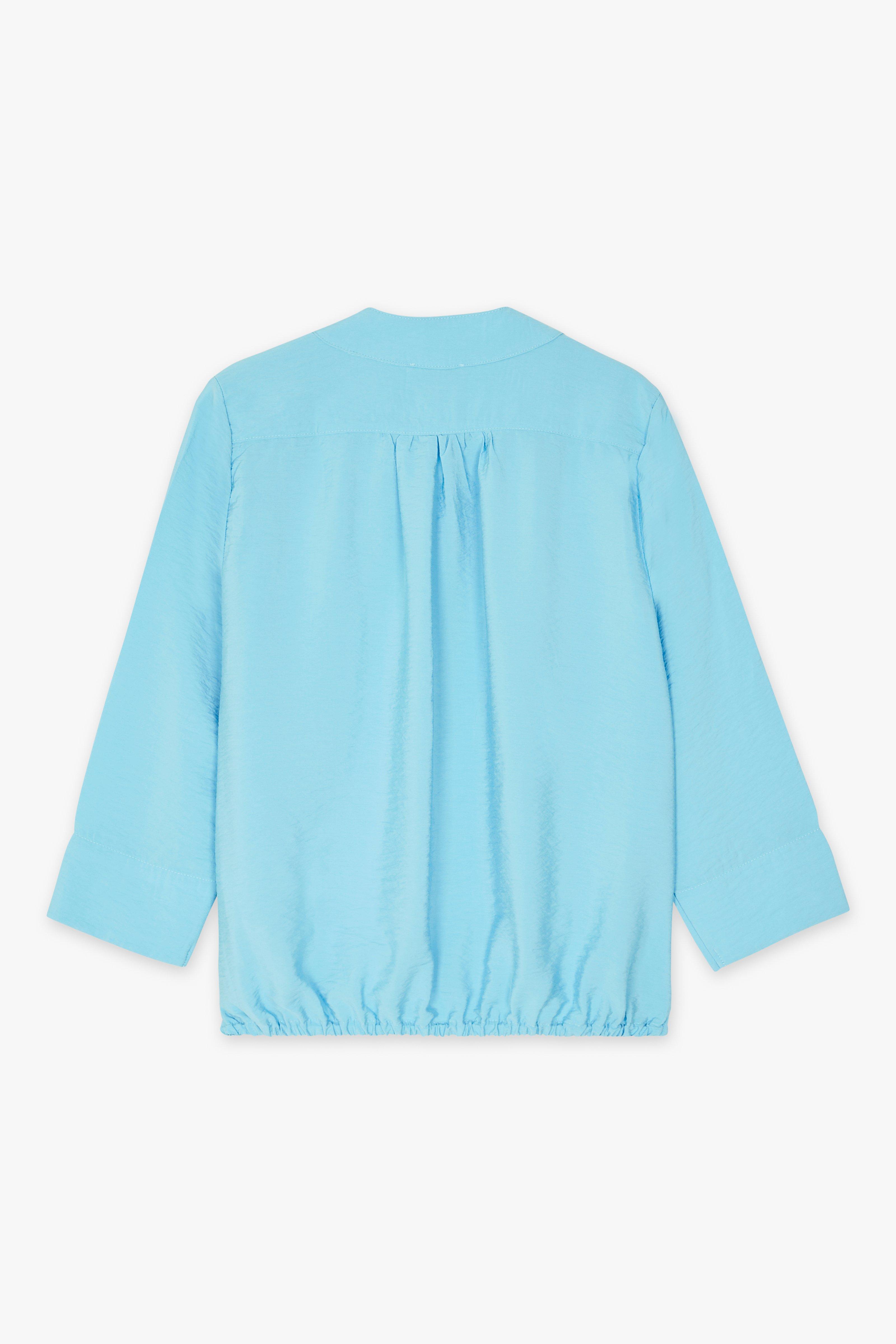 CKS Dames - LAREDINO - Bluse Lange Ärmel - Hellblau
