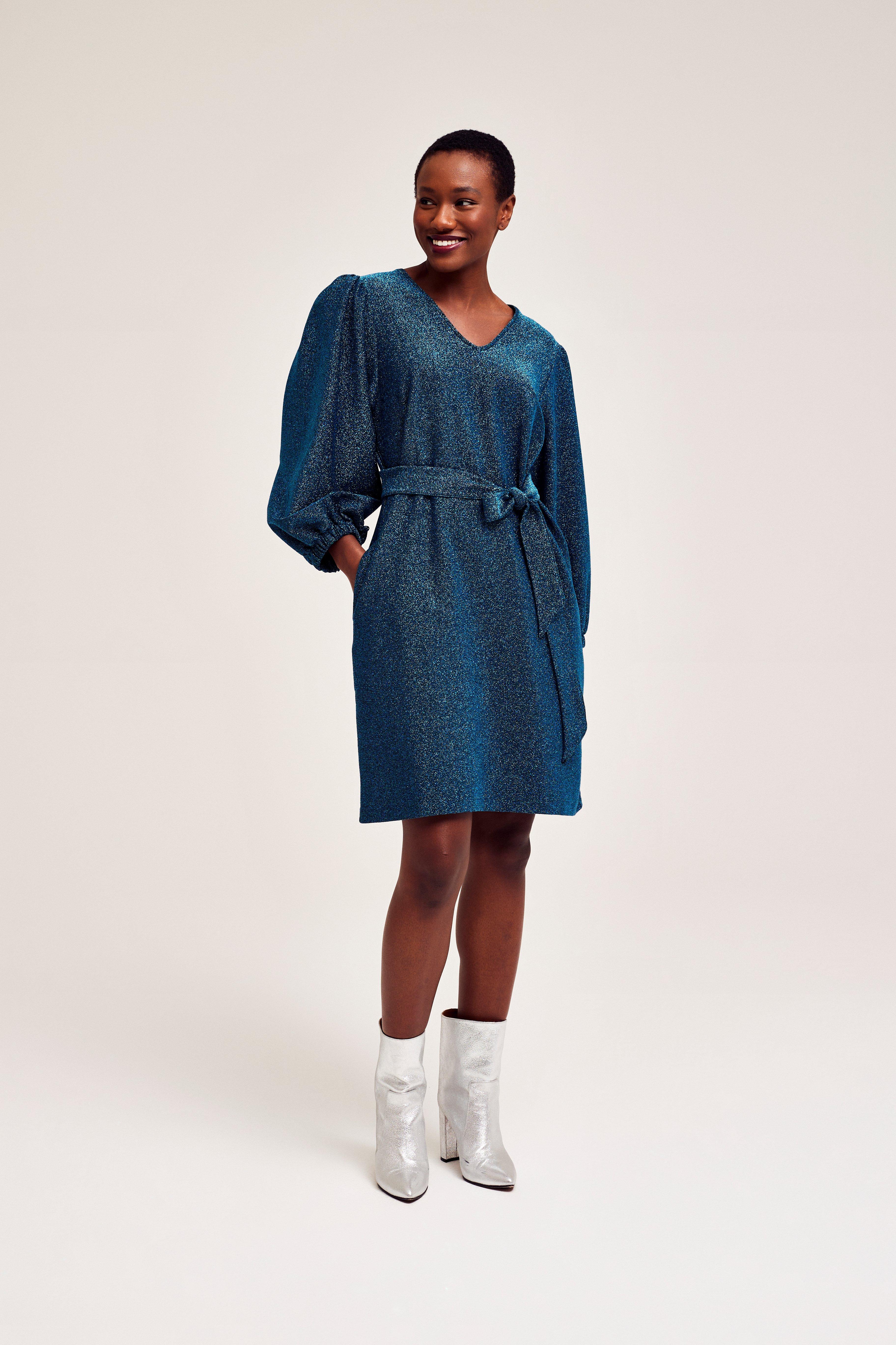 CKS Dames - DIVAZZA - short dress - vivid blue