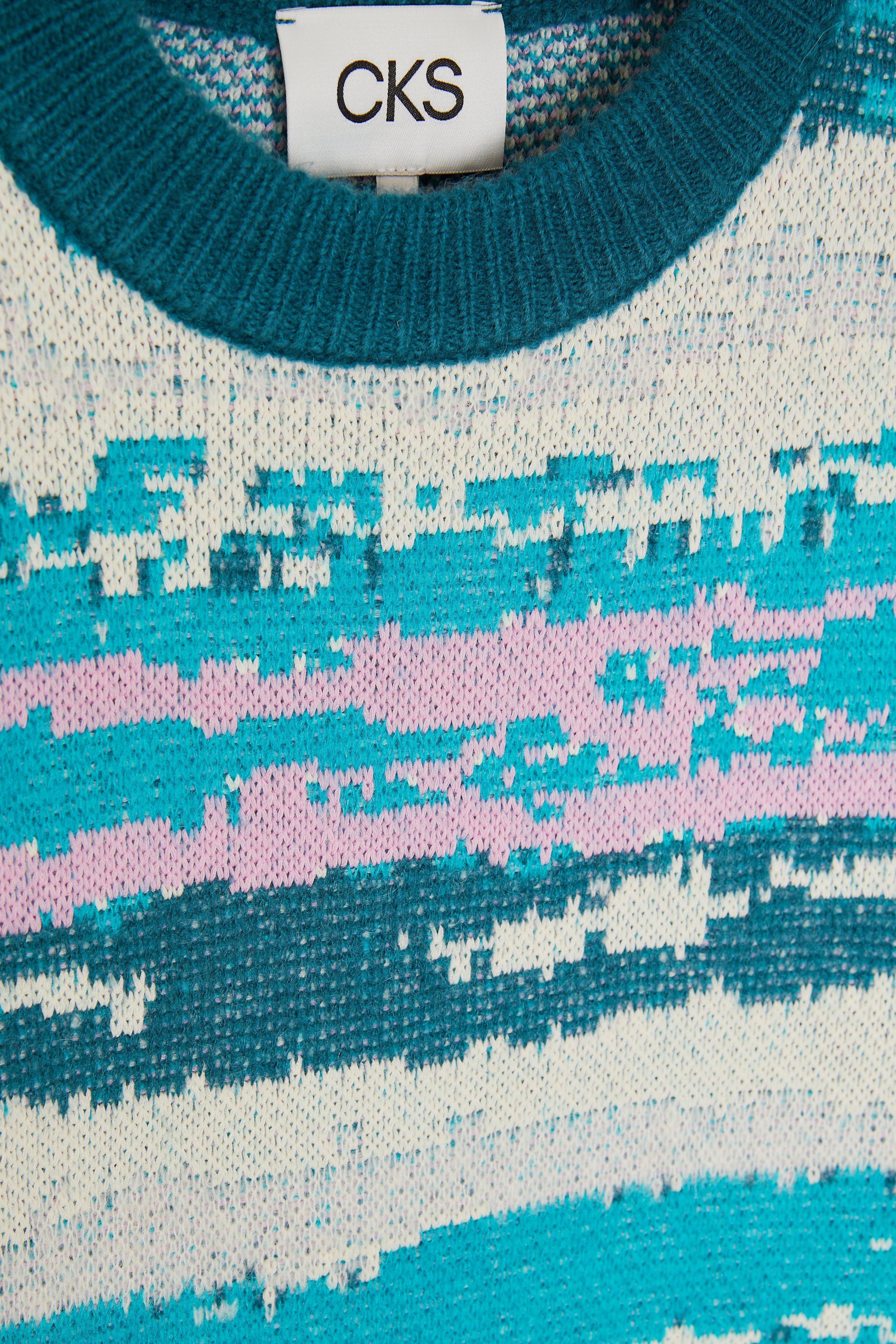 CKS Dames - PASTINAC - pullover - bleu