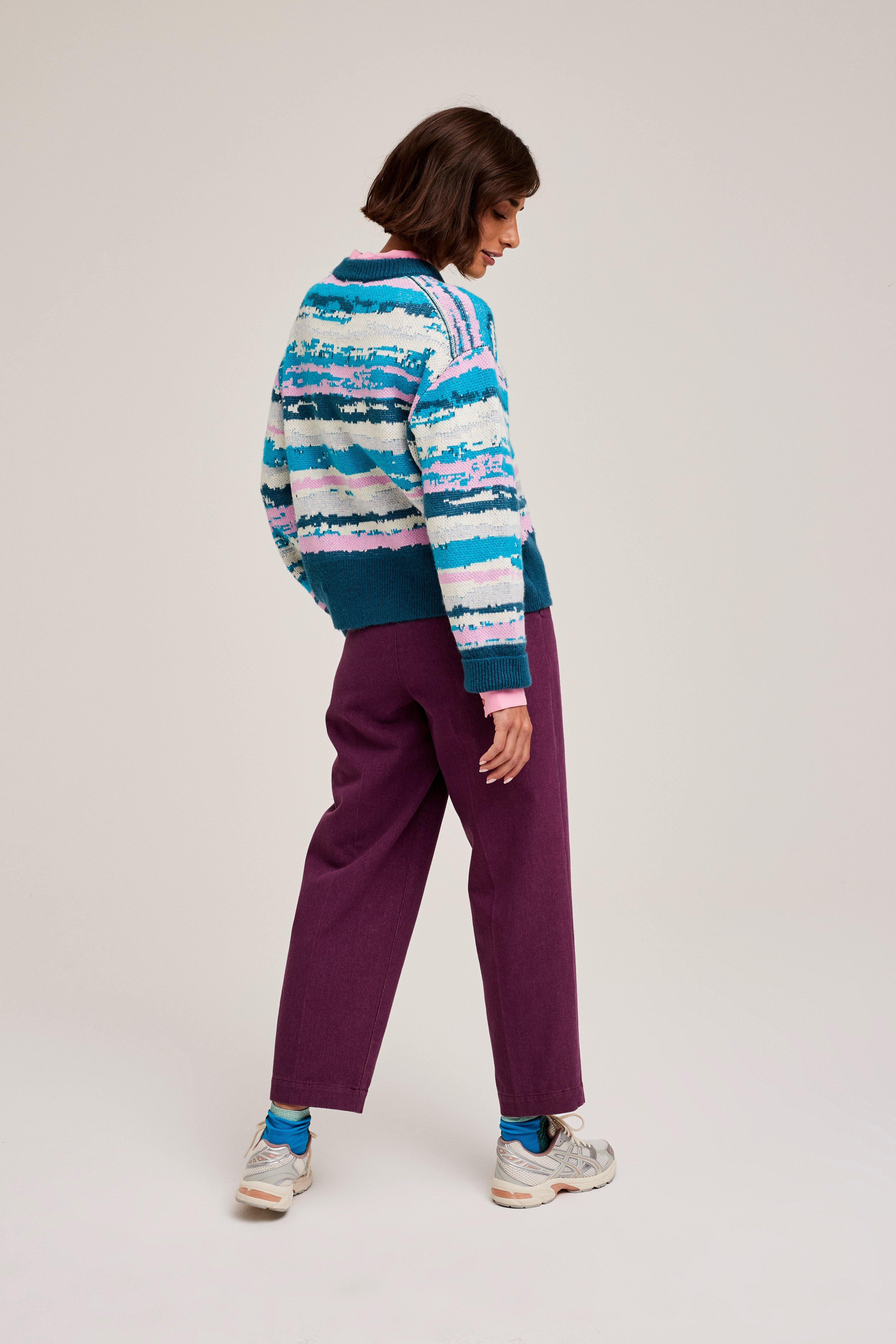 CKS Dames - PASTINAC - pullover - bleu
