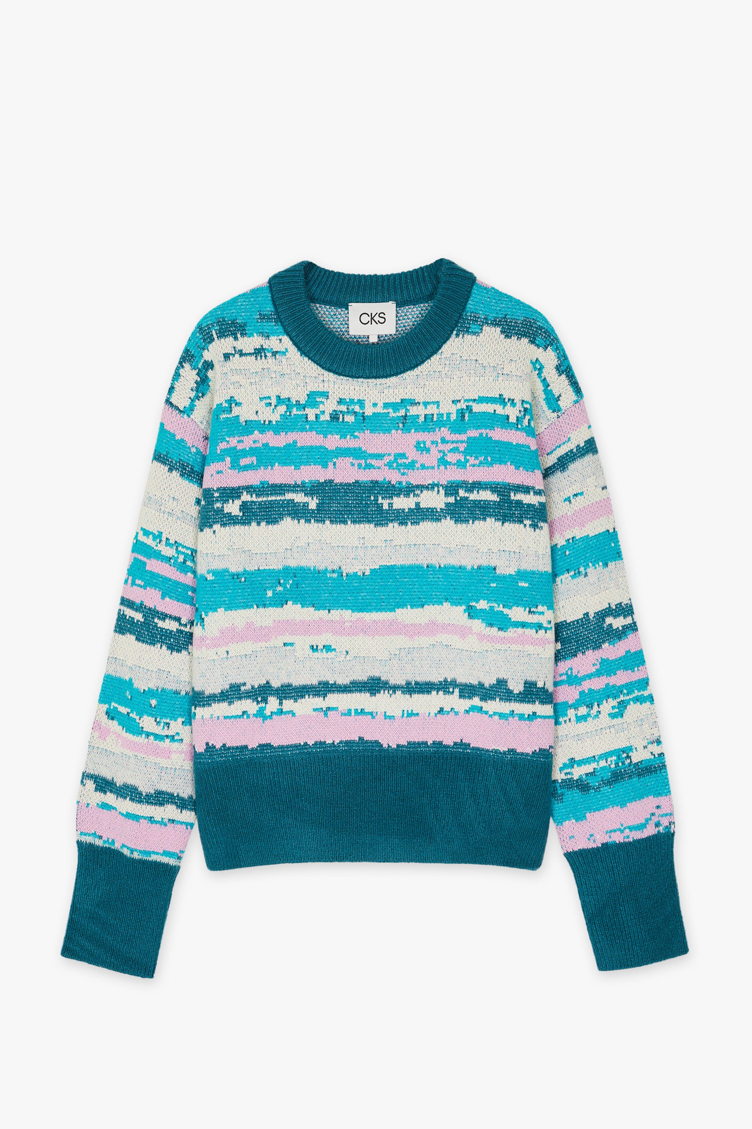 CKS Dames - PASTINAC - pullover - bleu