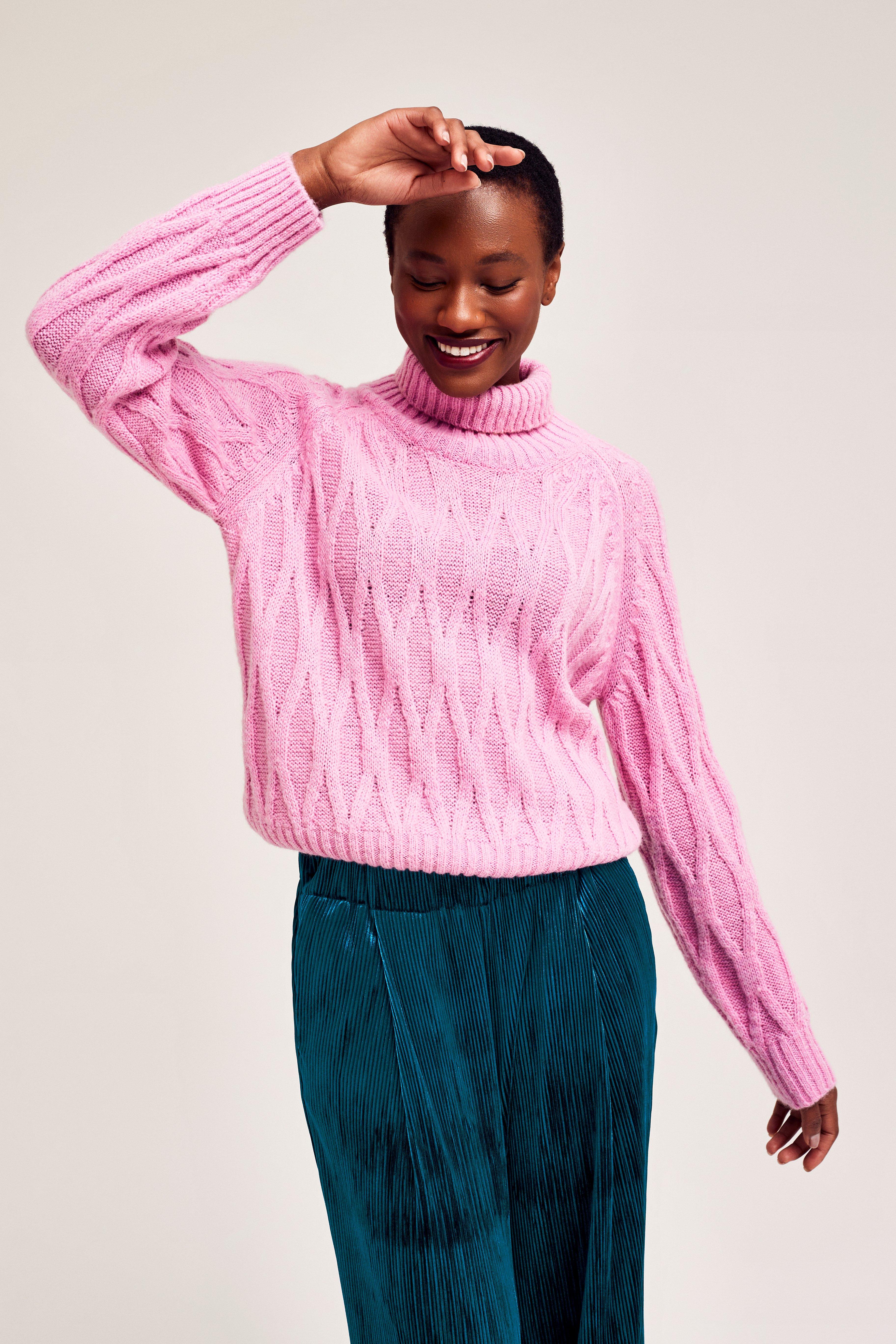 CKS Dames - PIBET - pullover - rose clair