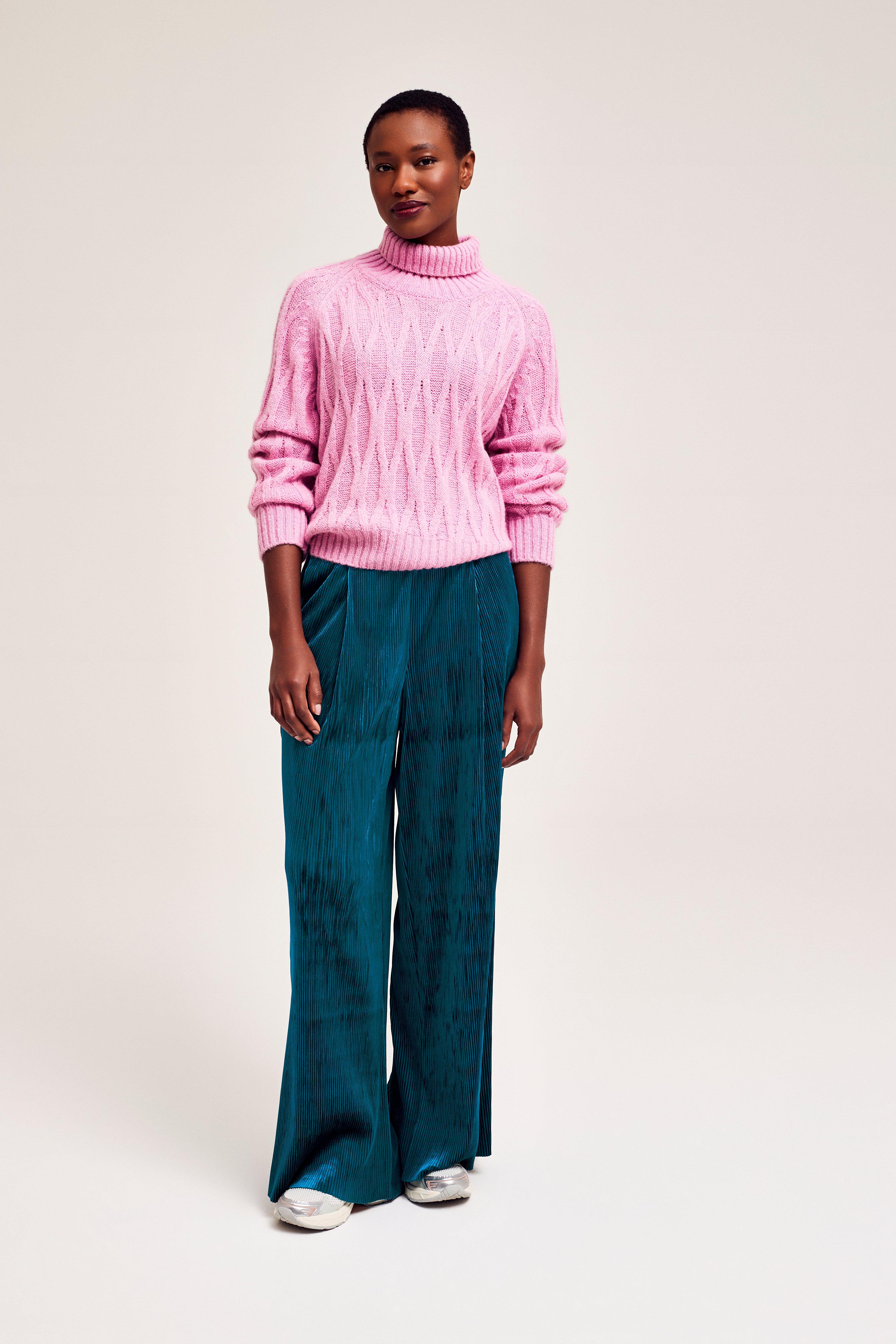 CKS Dames - PLIBI - long trouser - dark blue