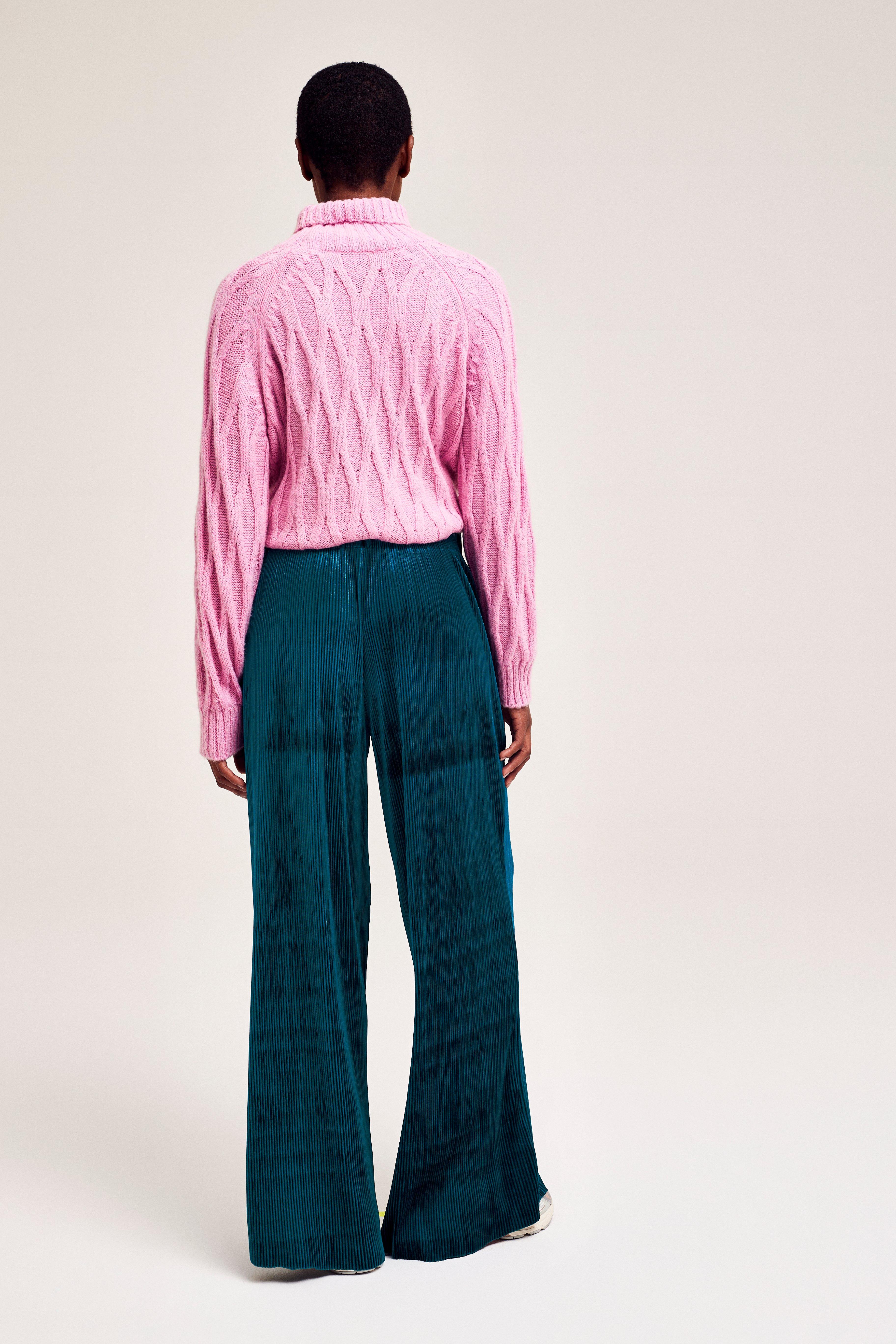 CKS Dames - PLIBI - pantalon long - bleu foncé